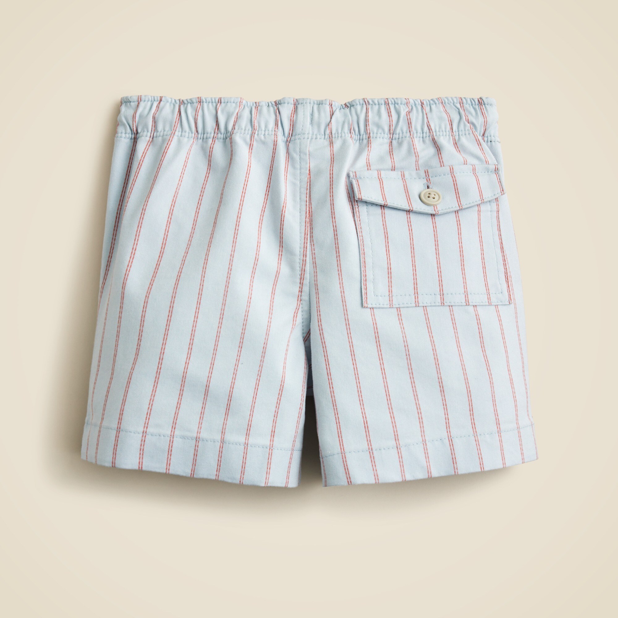 Kids' tech oxford dock short in stripe