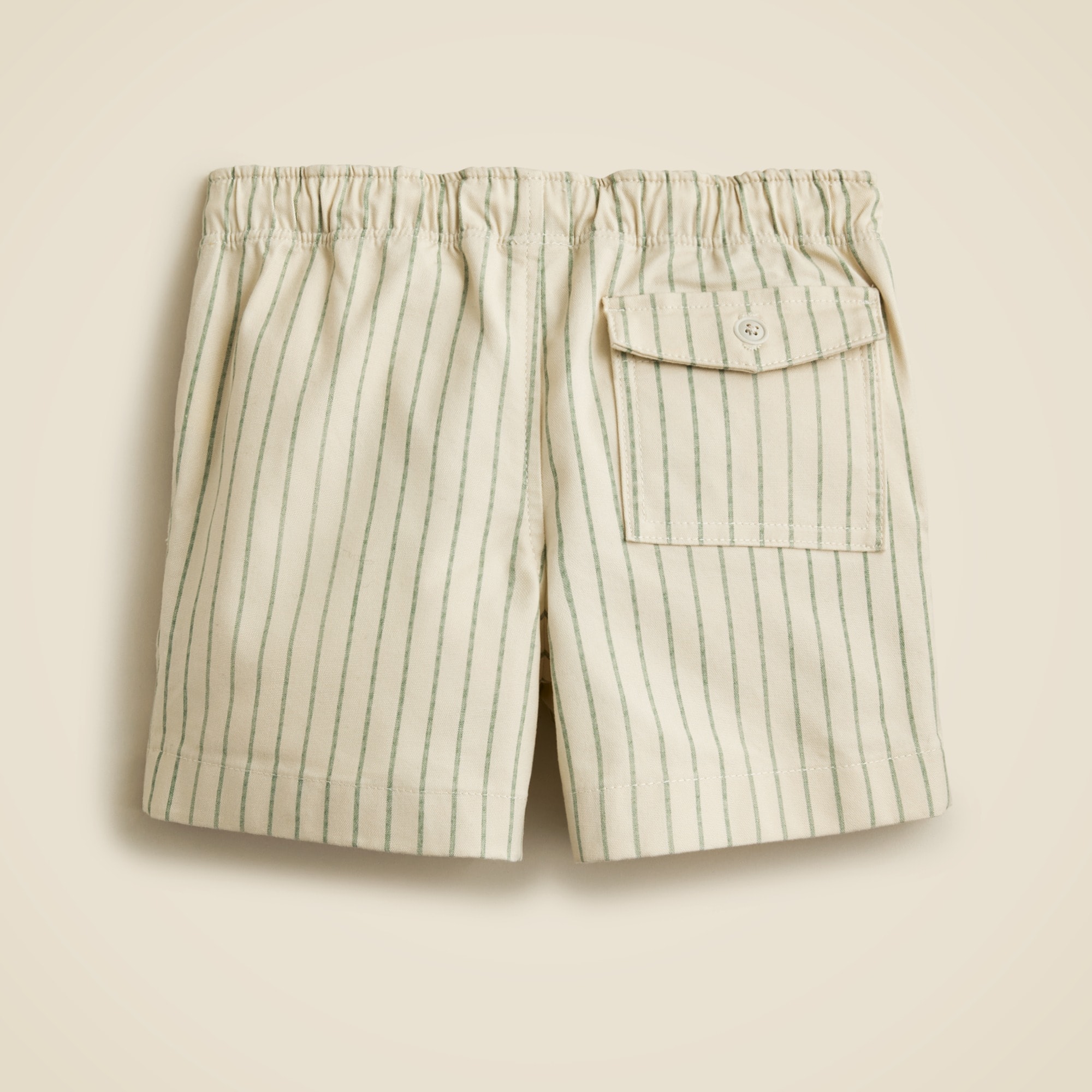 Kids' tech oxford dock short in stripe