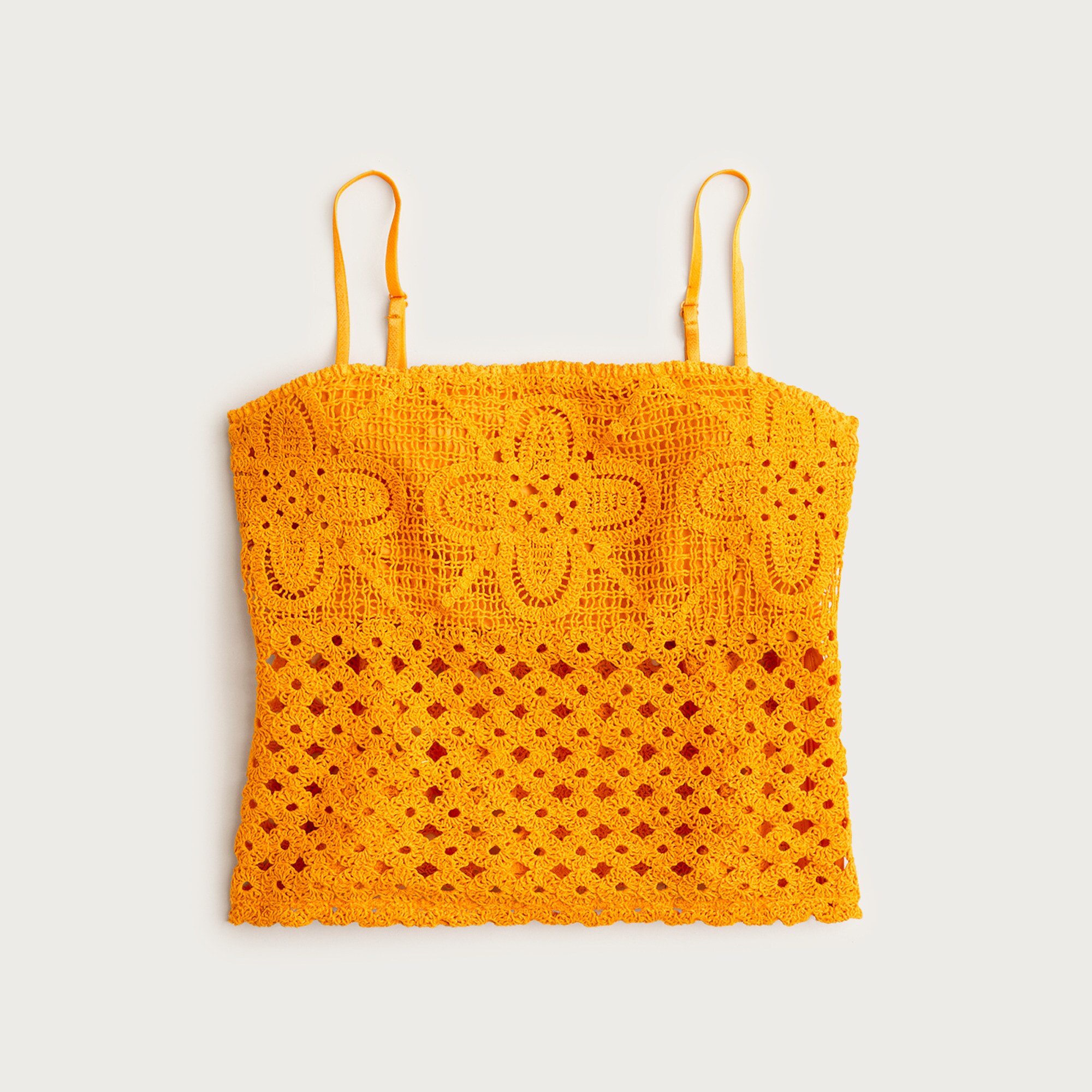 Crochet bandeau tank top