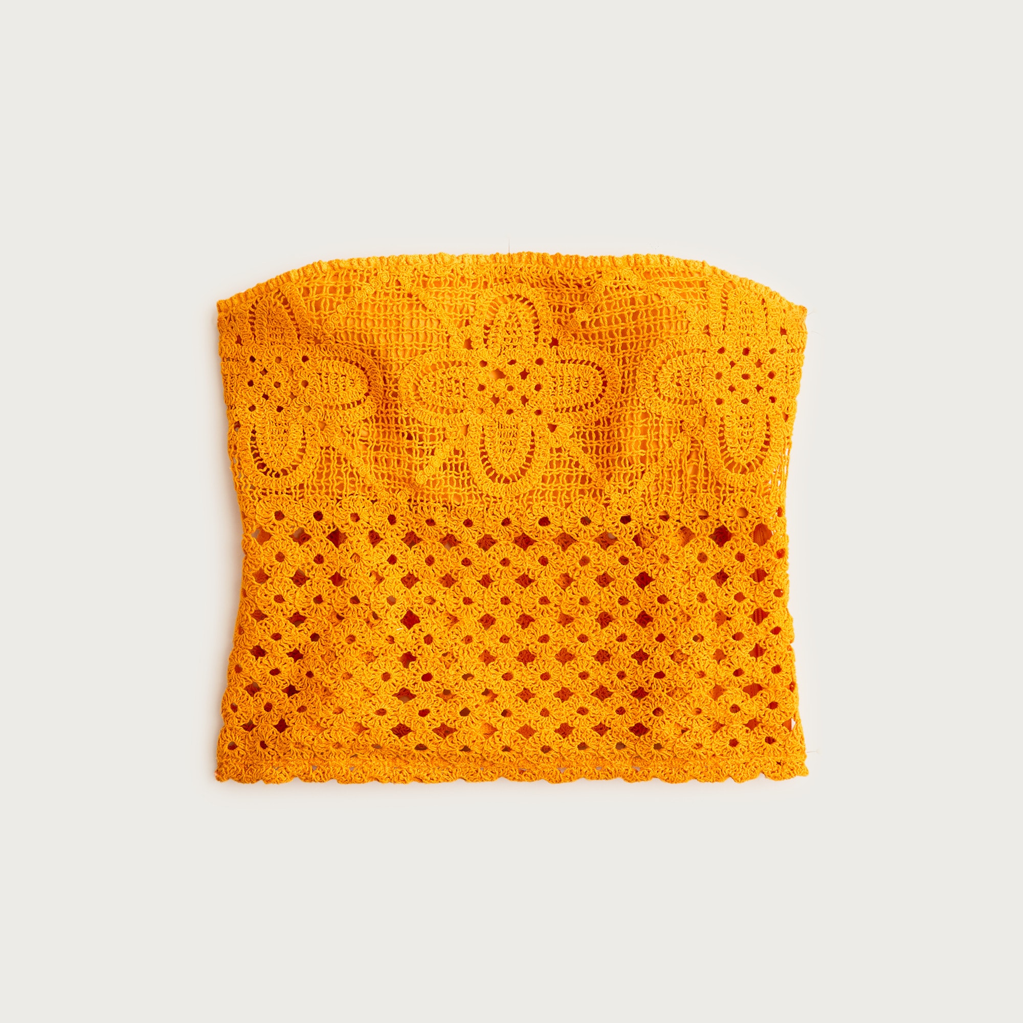 Crochet Bandeau Tank Top For Women | J.Crew