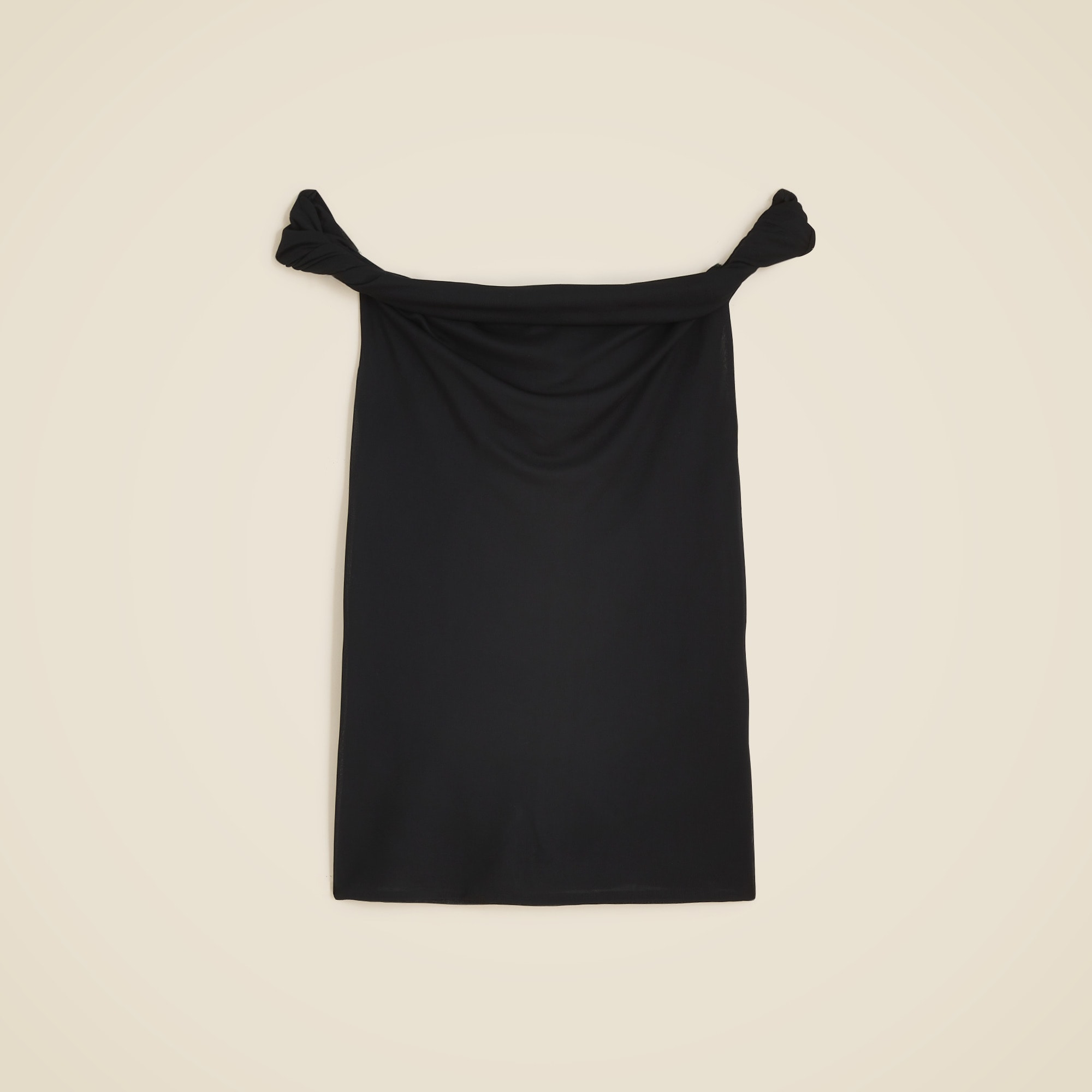 Off-the-shoulder Twist Tank Top In Matte Jersey For Women | J.Crew