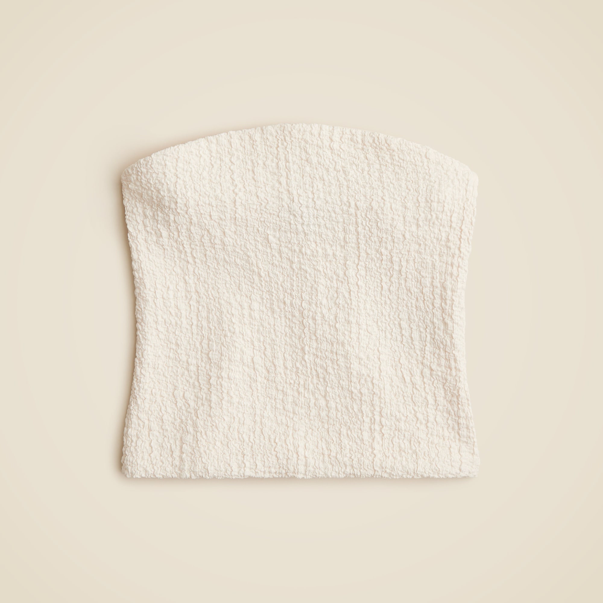 womens Bubble-knit tube top