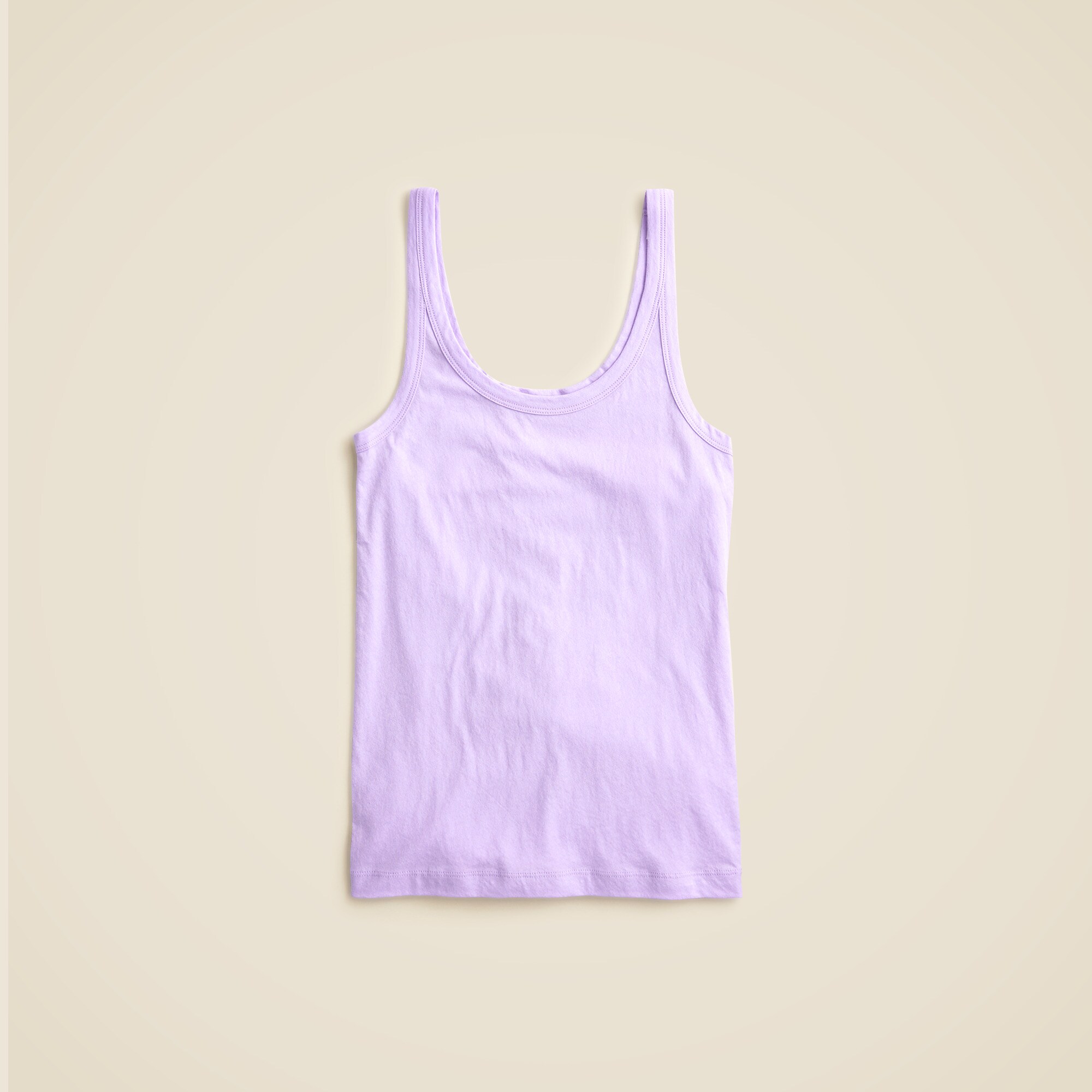 Feather jersey slim-fit tank top