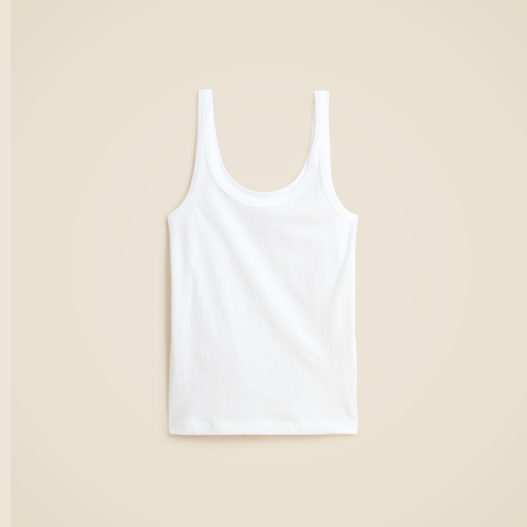 Feather Jersey Slim-fit Tank Top For Women | J.Crew