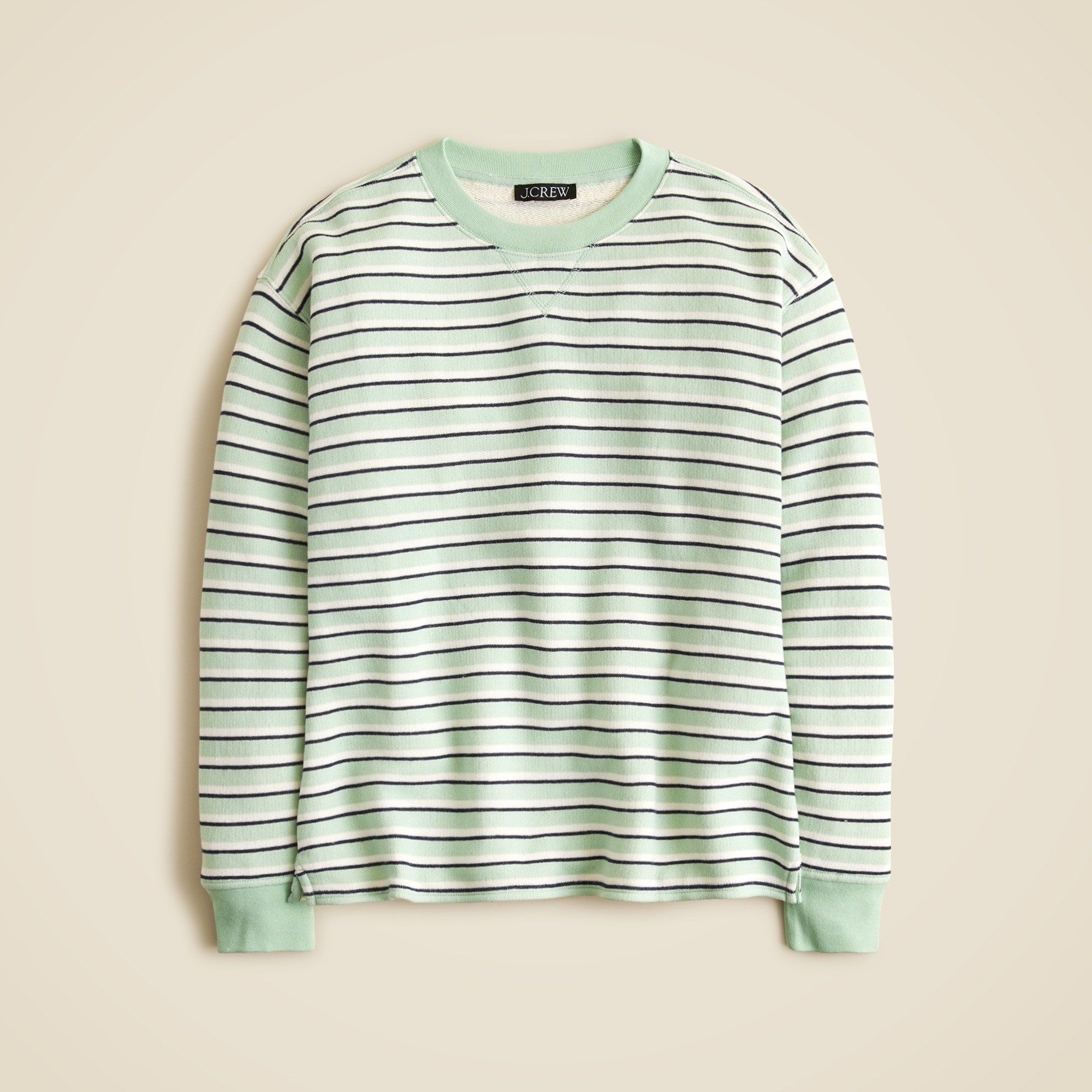  Heritage terry relaxed crewneck sweatshirt