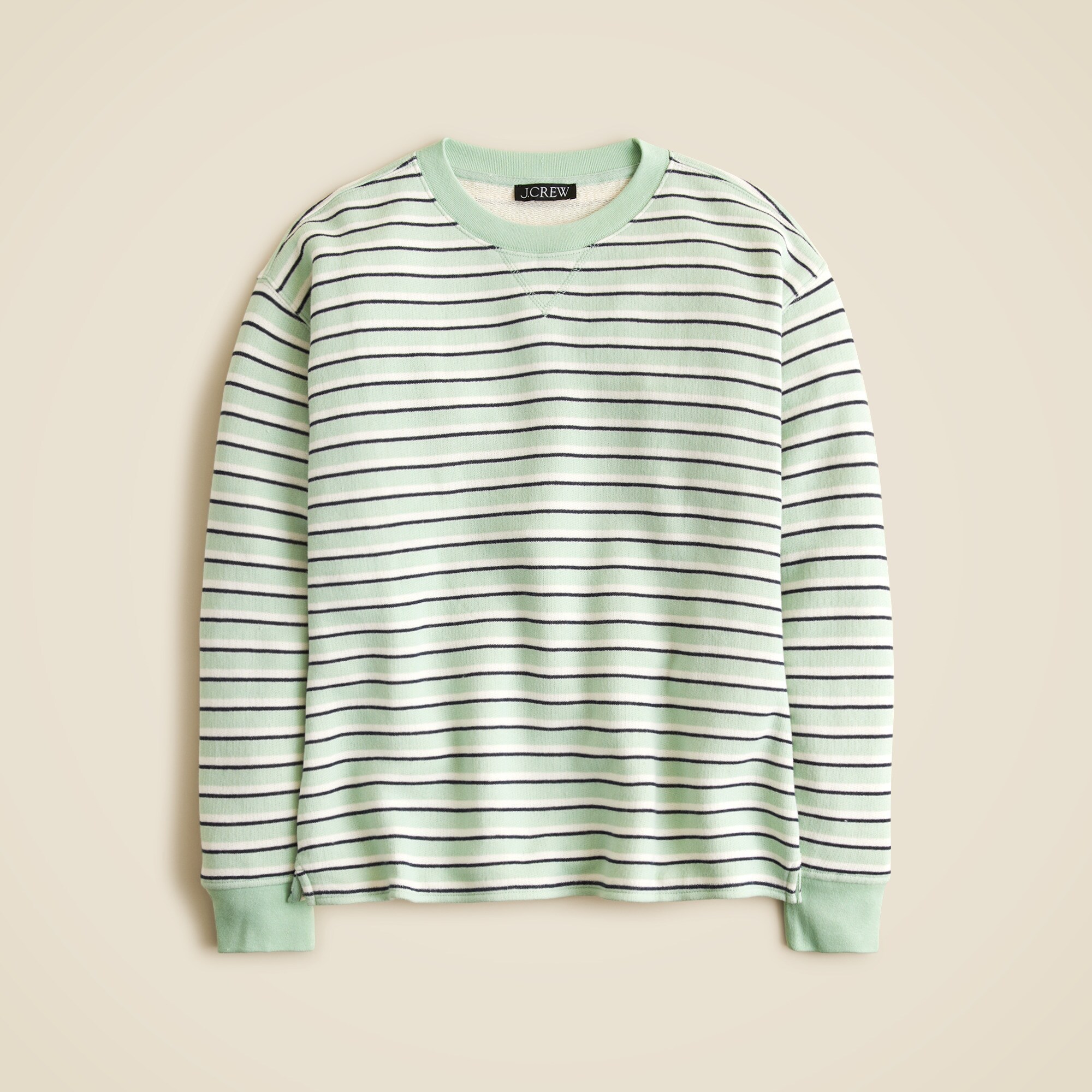 Heritage Terry Relaxed Crewneck Sweatshirt For Women | J.Crew