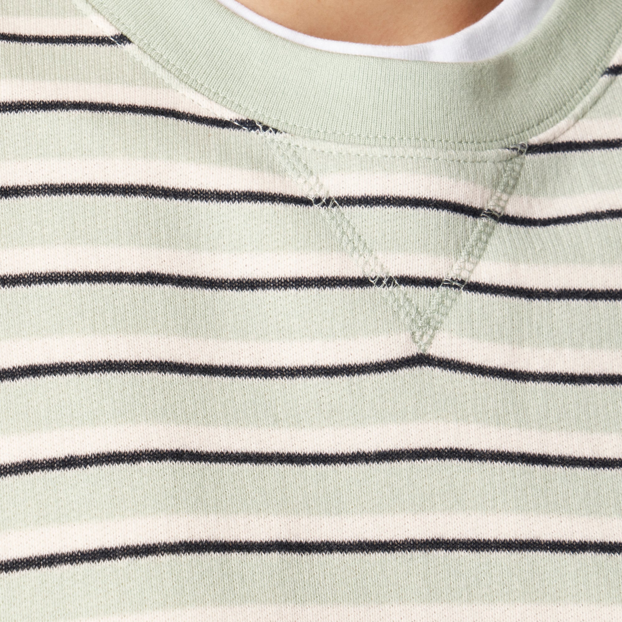 Heritage terry relaxed crewneck sweatshirt - image 4