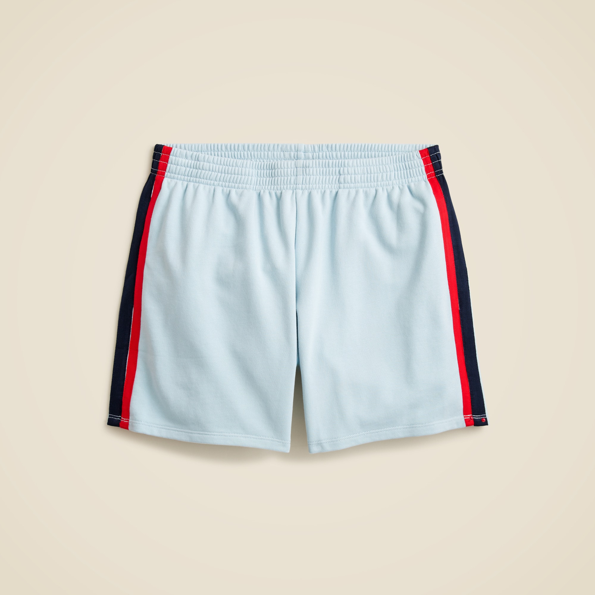 Terry boxer short with stripes