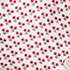 Linen-cotton blend cropped pajama set in ditsy floral IVORY RED j.crew: linen-cotton blend cropped pajama set in ditsy floral for women