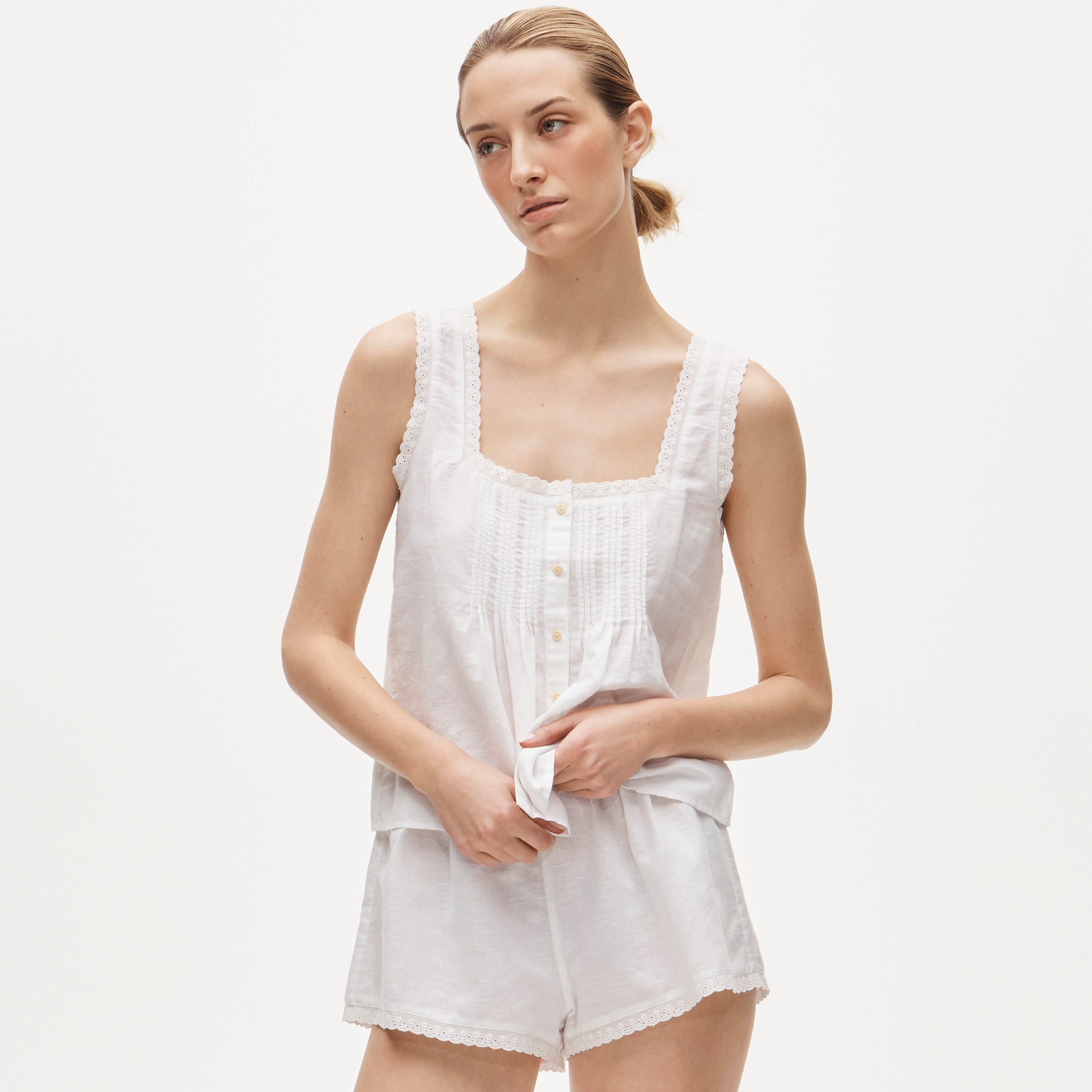 トップス JUDIN Layered frill camisole set ULLAJOHNSON_CallieKnitCamisole