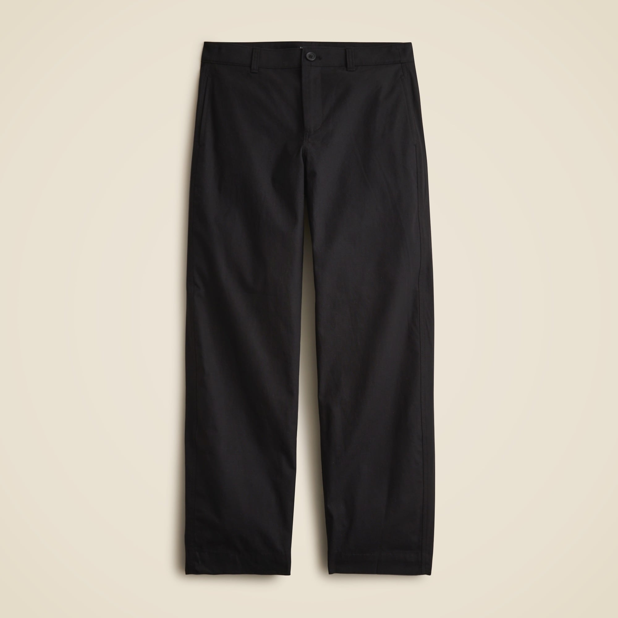 womens Barrel-leg pant in cotton blend