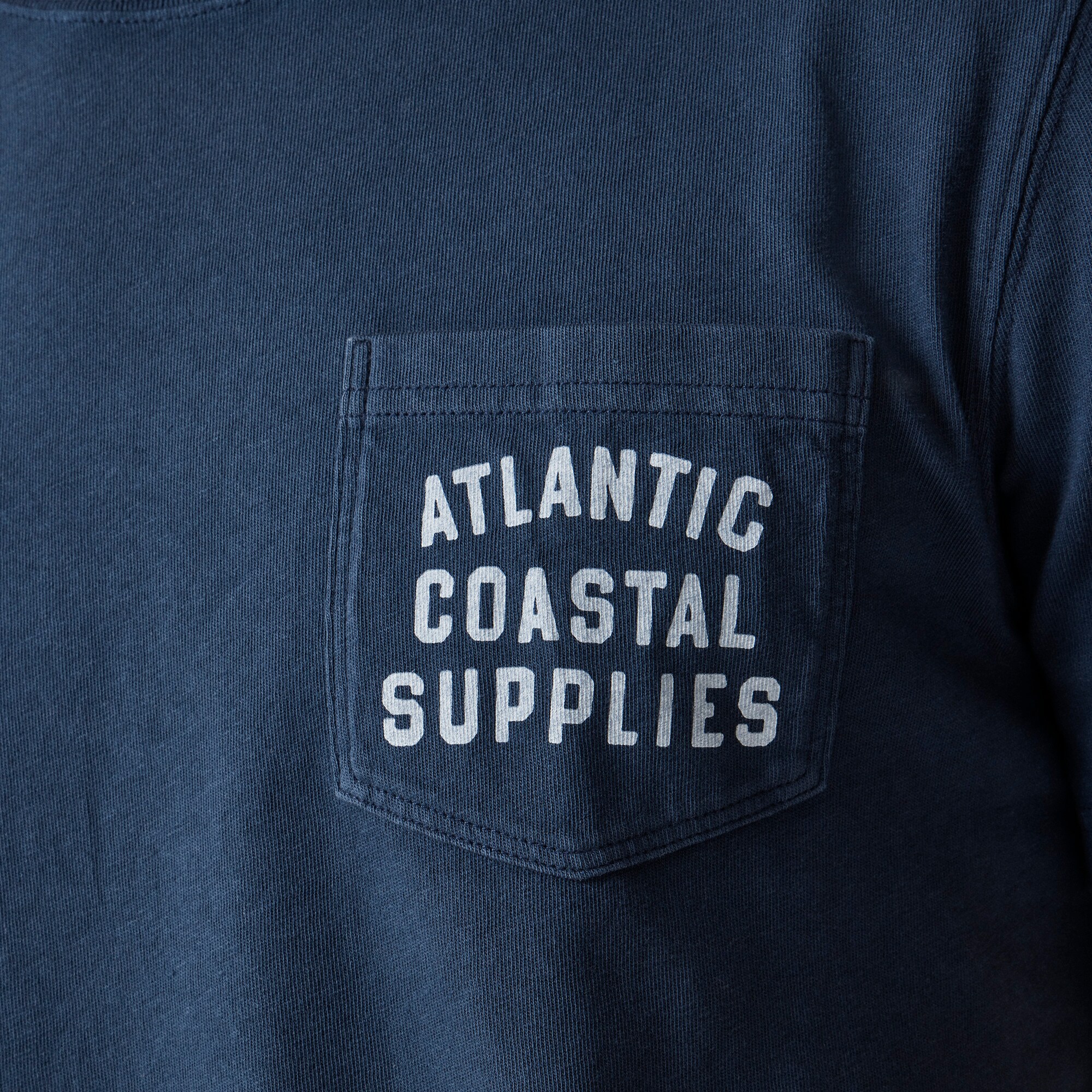 Atlantic Coastal Supplies X J.Crew vintage-wash cotton graphic T-shirt