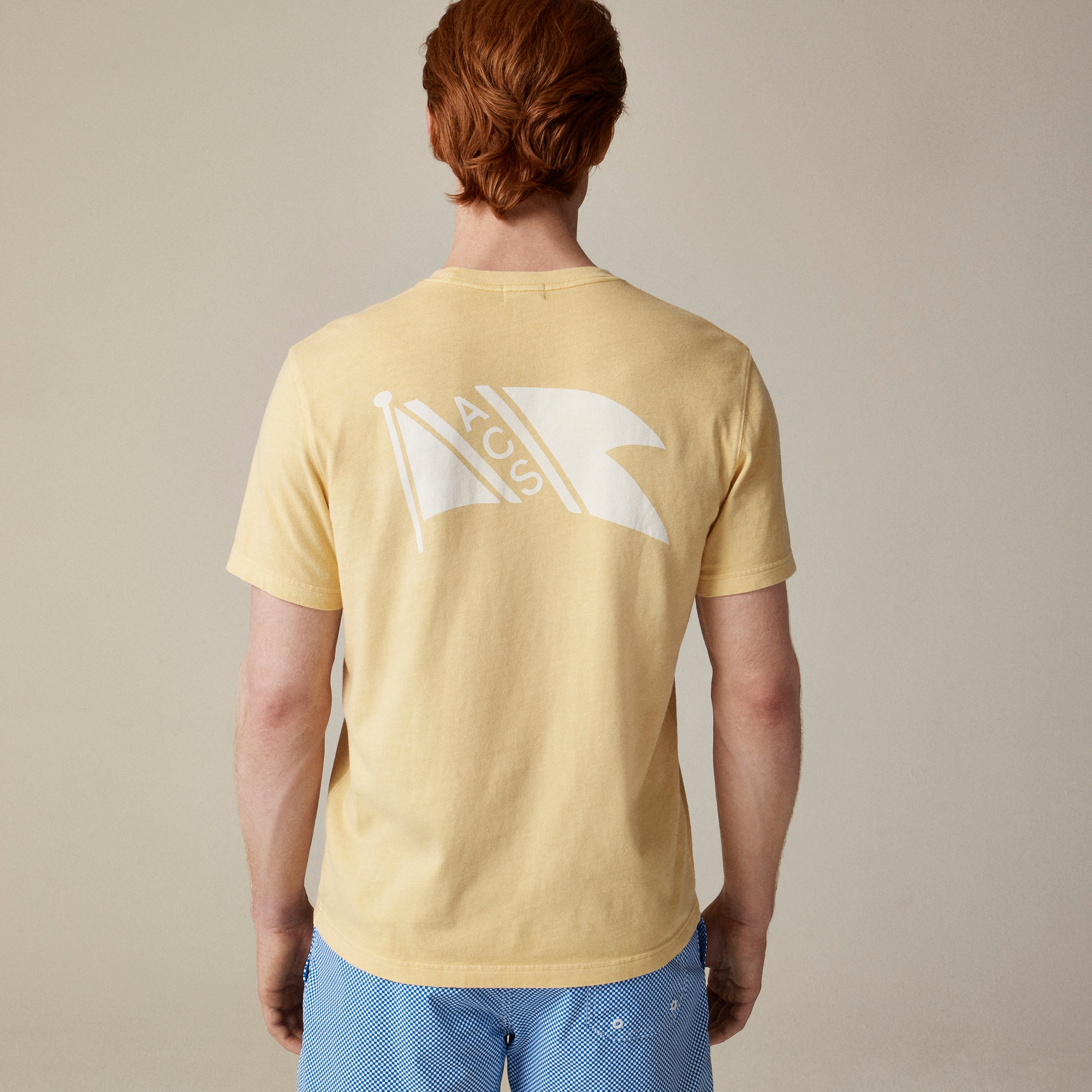 Atlantic Coastal Supplies X J.Crew vintage-wash cotton graphic T-shirt
