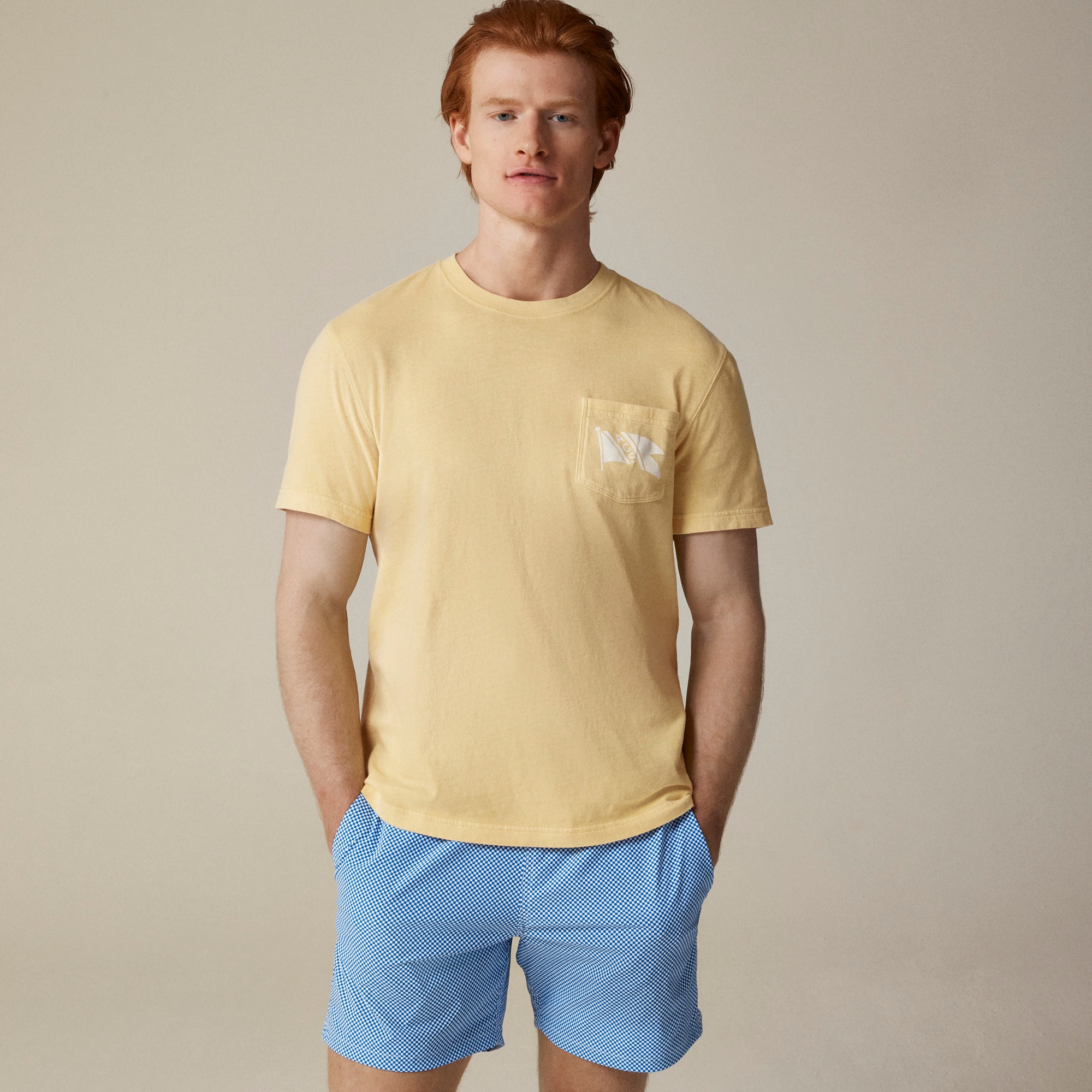 Atlantic Coastal Supplies X J.Crew vintage-wash cotton graphic T-shirt