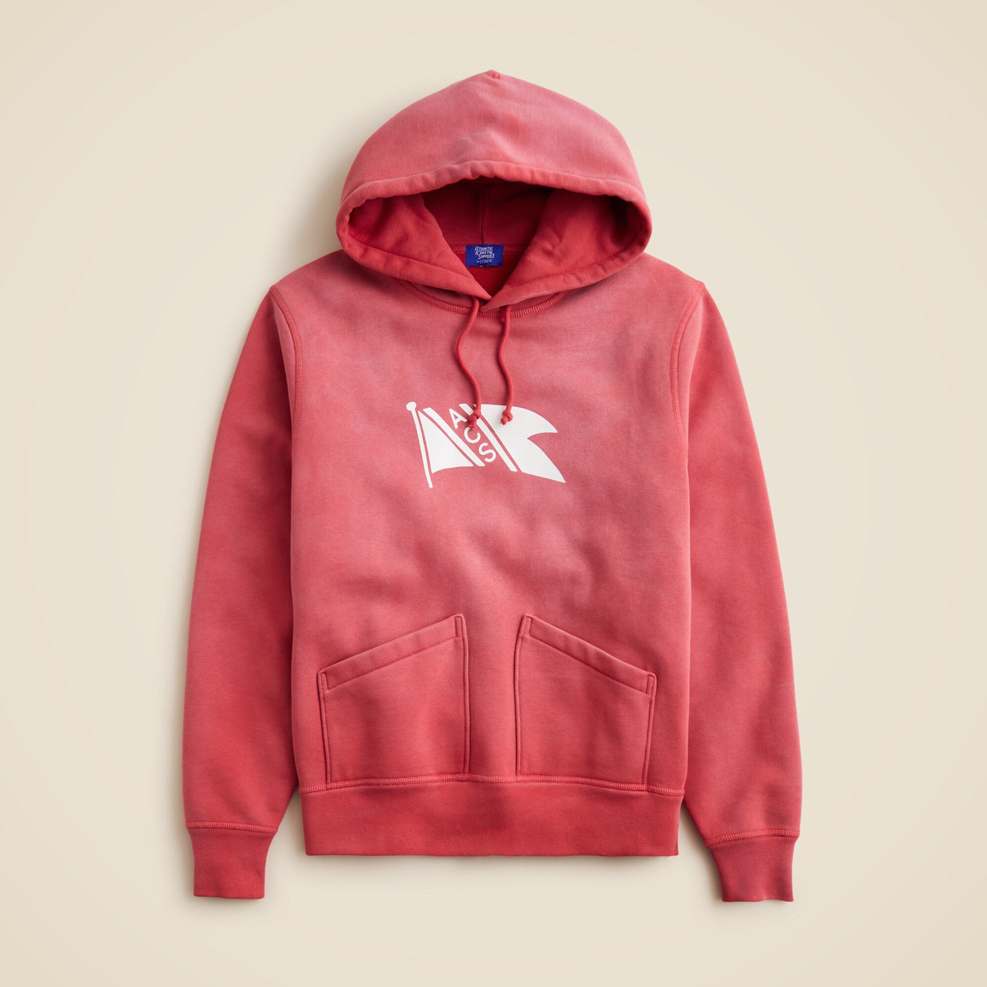 Atlantic Coastal Supplies X J.Crew Graphic Fleece Hoodie For Men