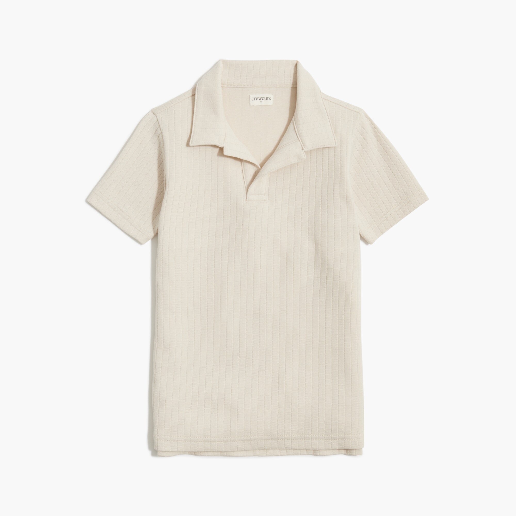 boys Boys' johnny-collar polo shirt