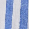 Striped gauze button-up shirt BRIGHT GROTTO WHITE