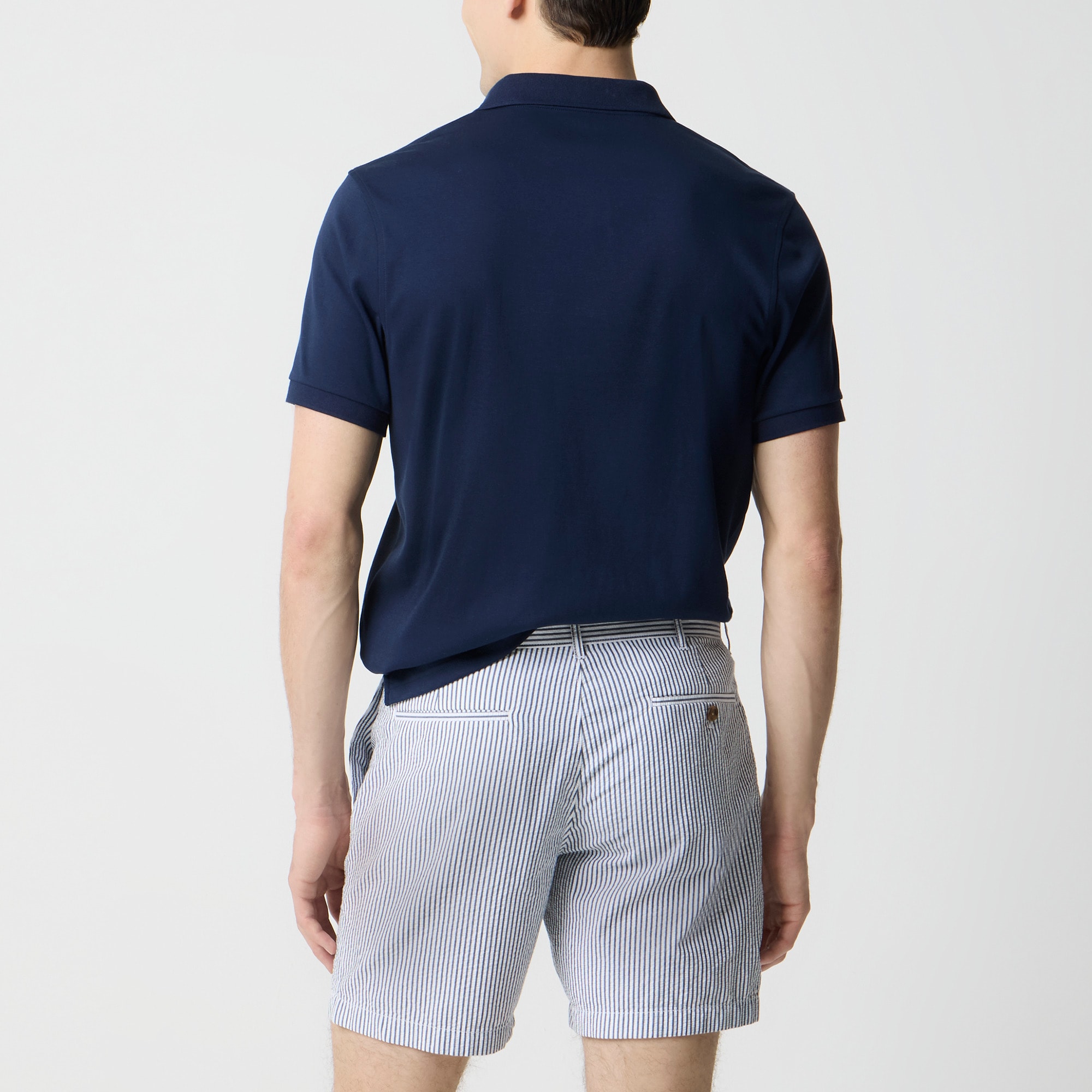 7" seersucker short