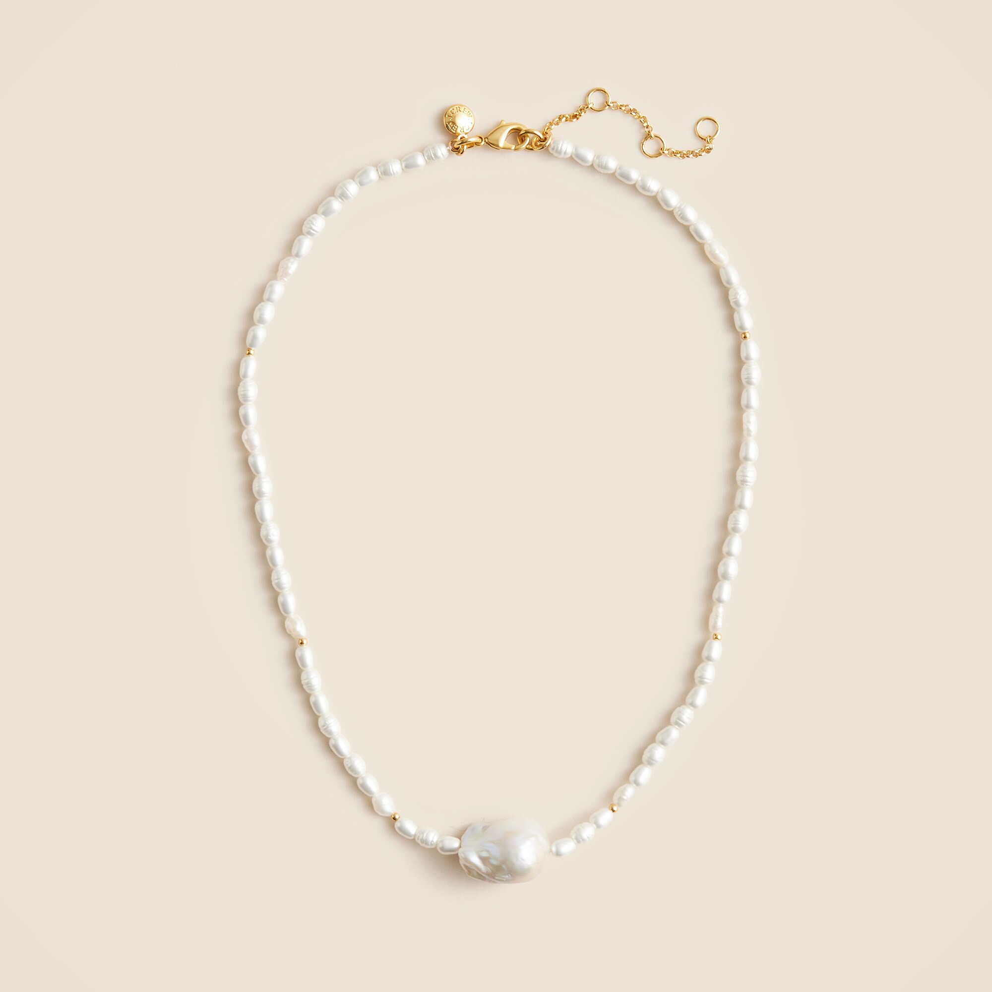 Baroque Pearl Necklace For Women | J.Crew