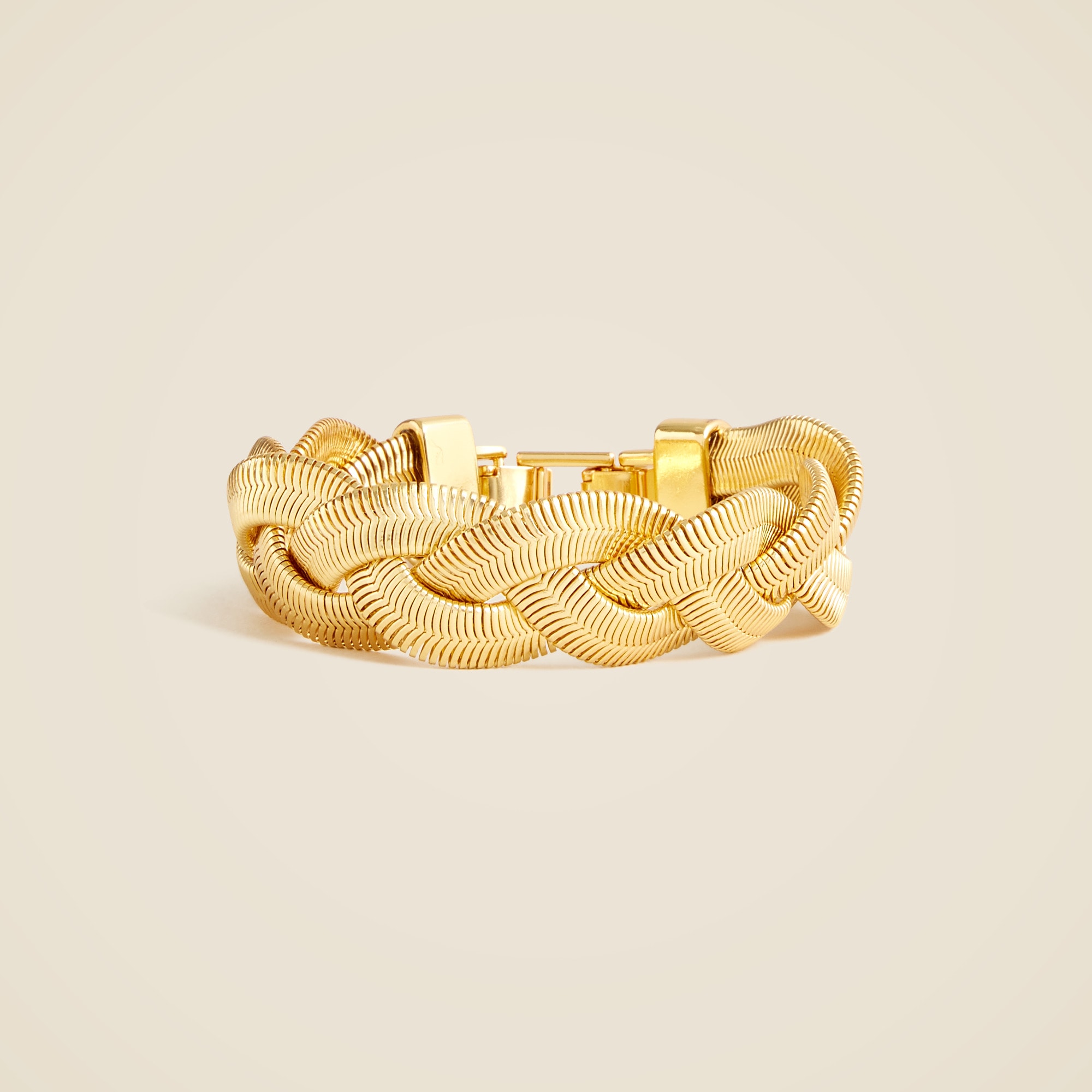 womens Braided snake chain bracelet