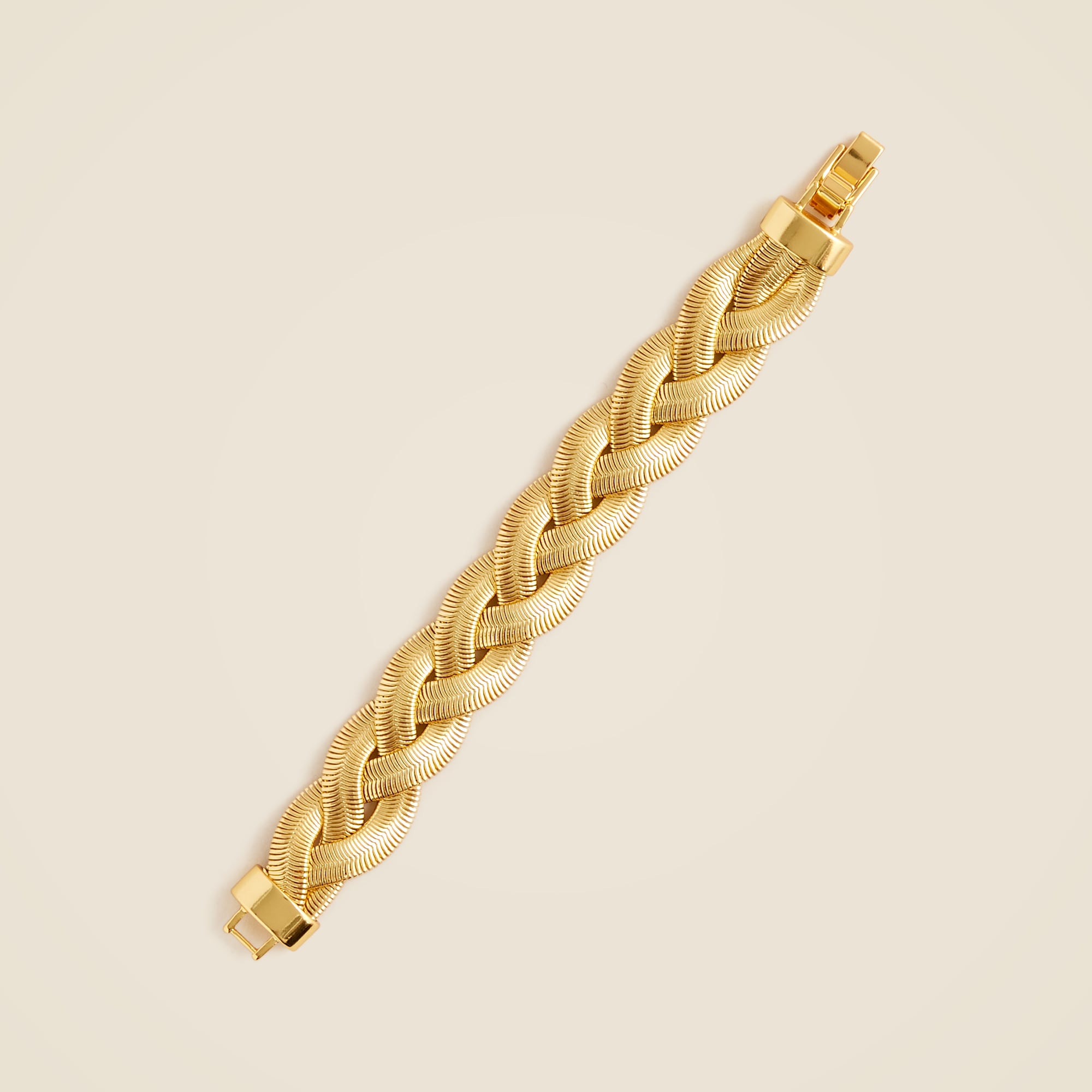 Braided snake chain bracelet