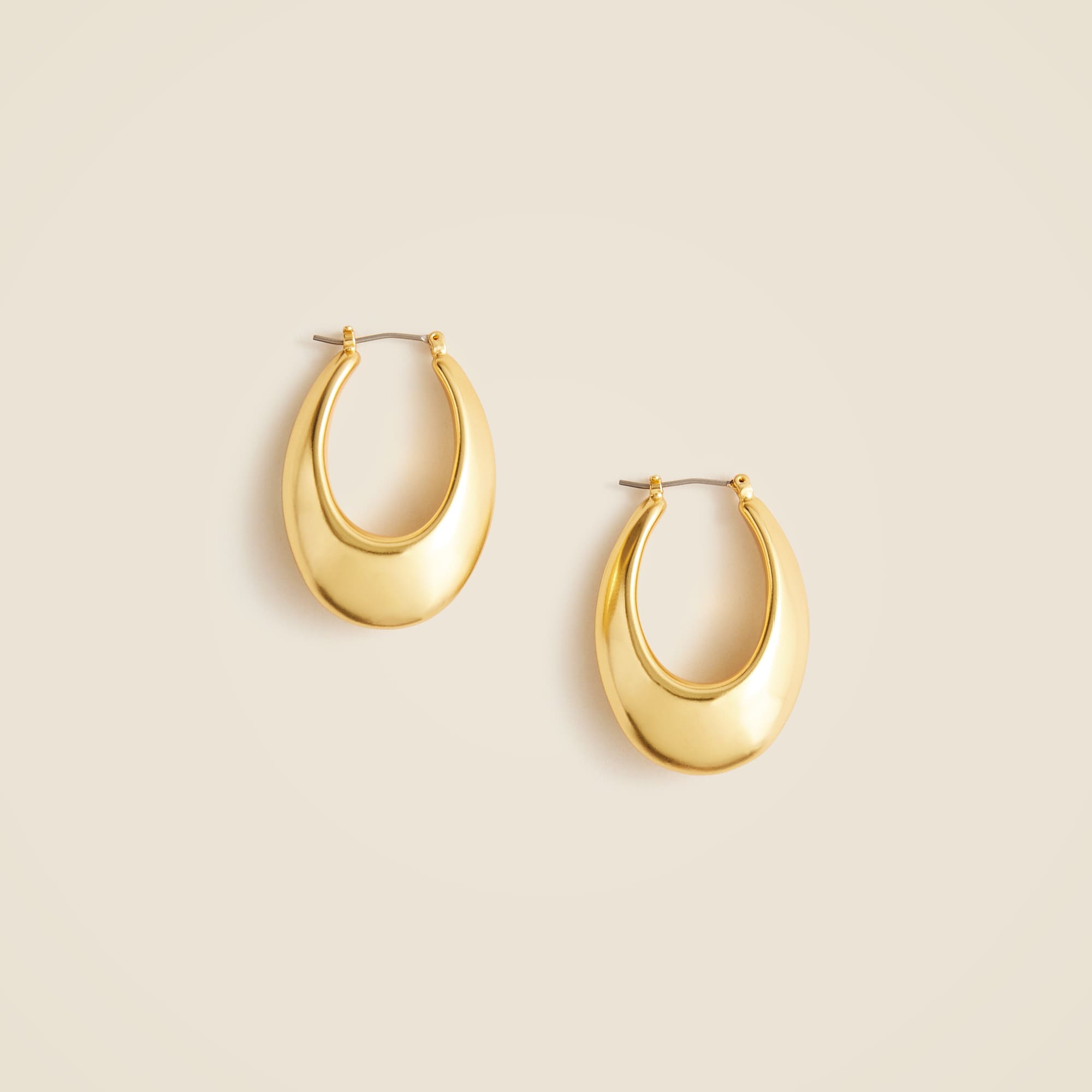 Gold-plated Hoop Earrings For Women | J.Crew