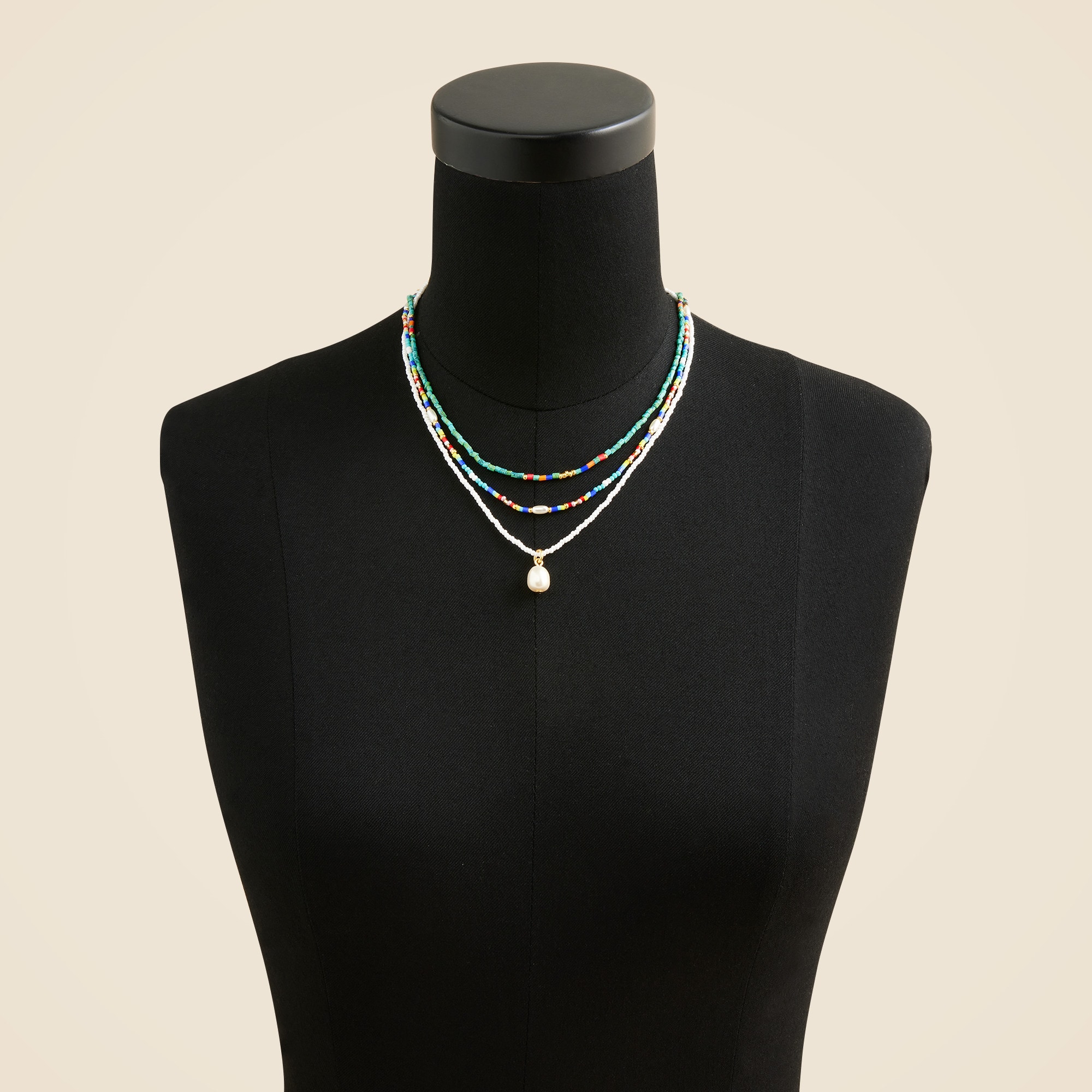 Beaded Necklaces Set-of-three For Women | J.Crew