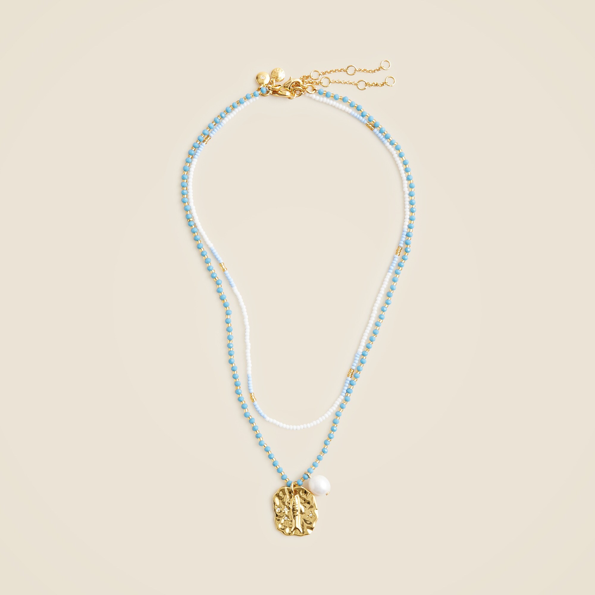 Layered Fish Pendant Necklace For Women | J.Crew