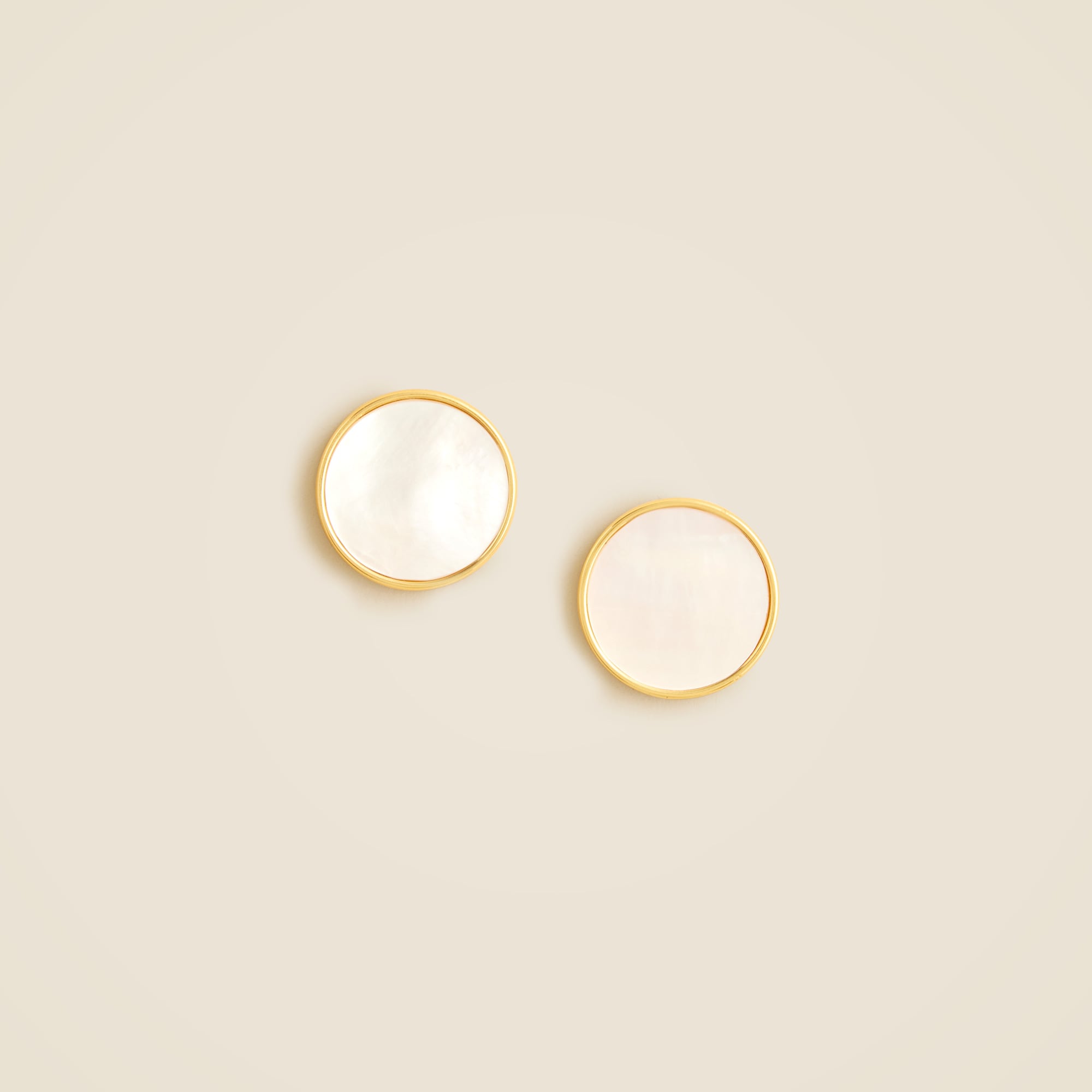 womens Mother-of-pearl stud earrings