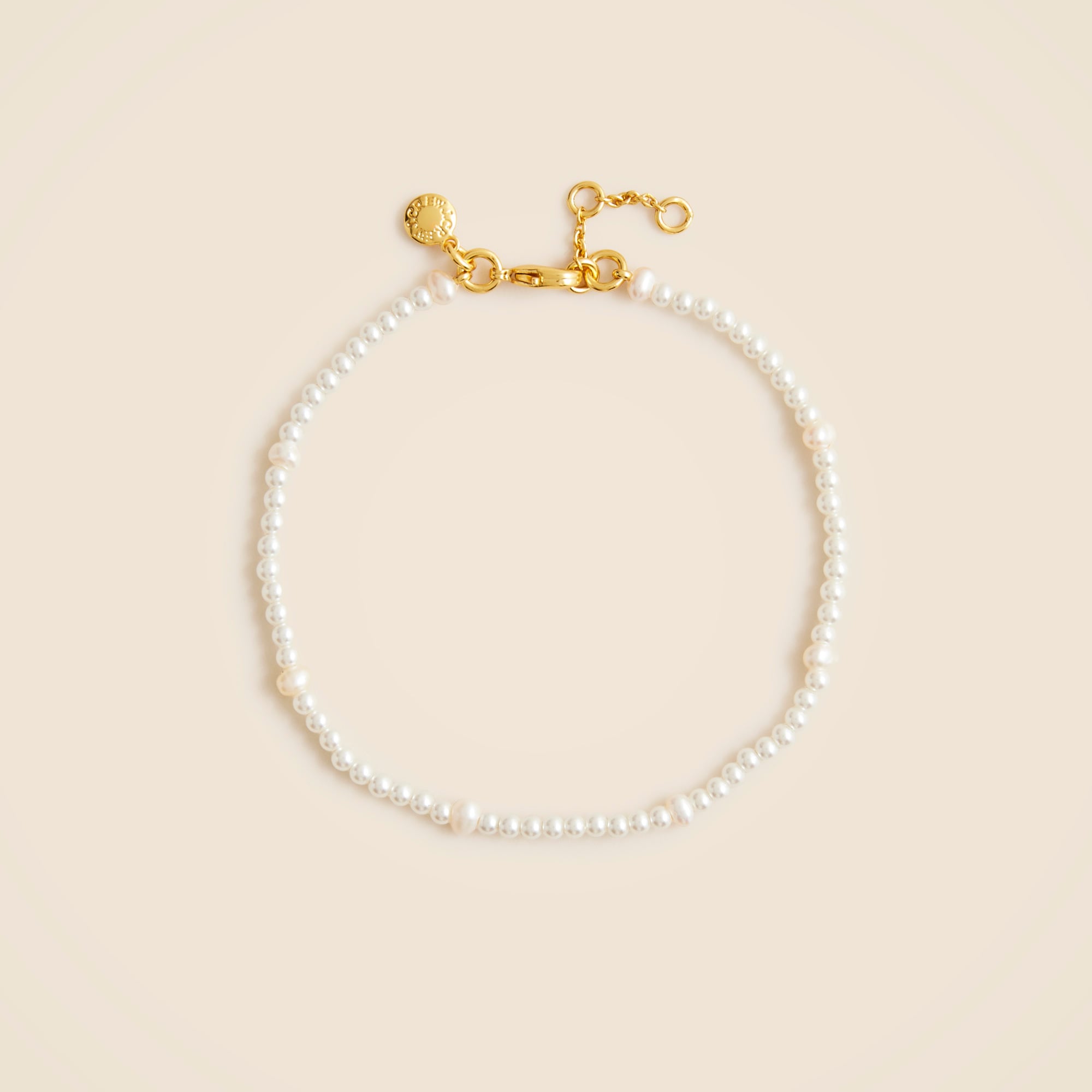 womens Freshwater pearl anklet