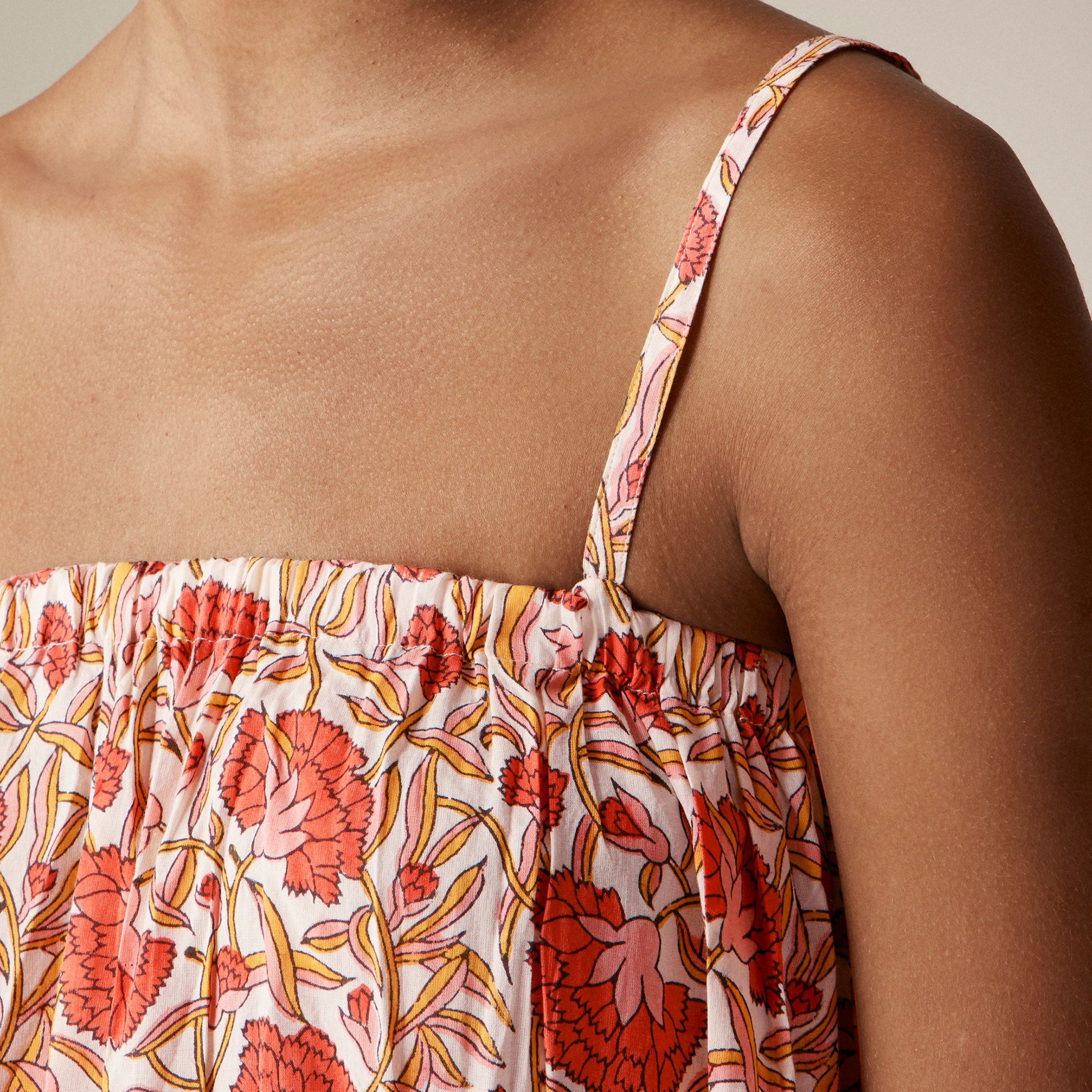 womens SZ Blockprints&trade; X J.Crew tiered dress
