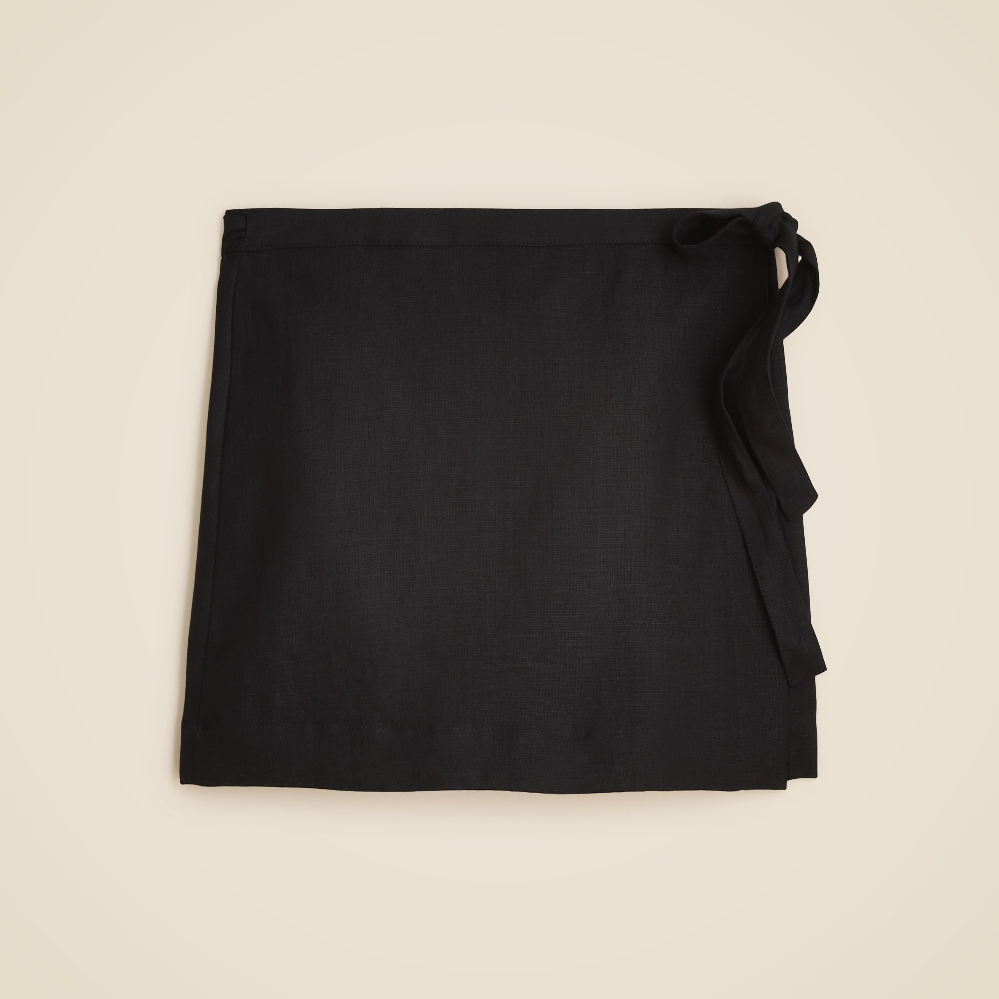 womens Wrap skirt in linen