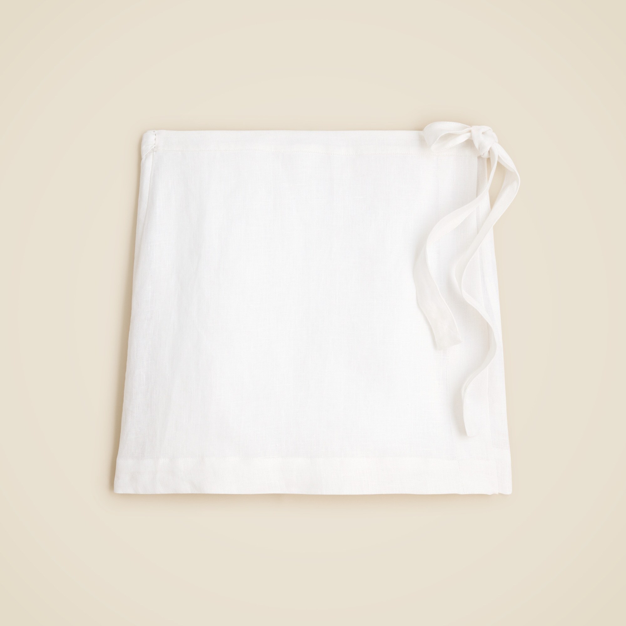  Wrap skirt in linen