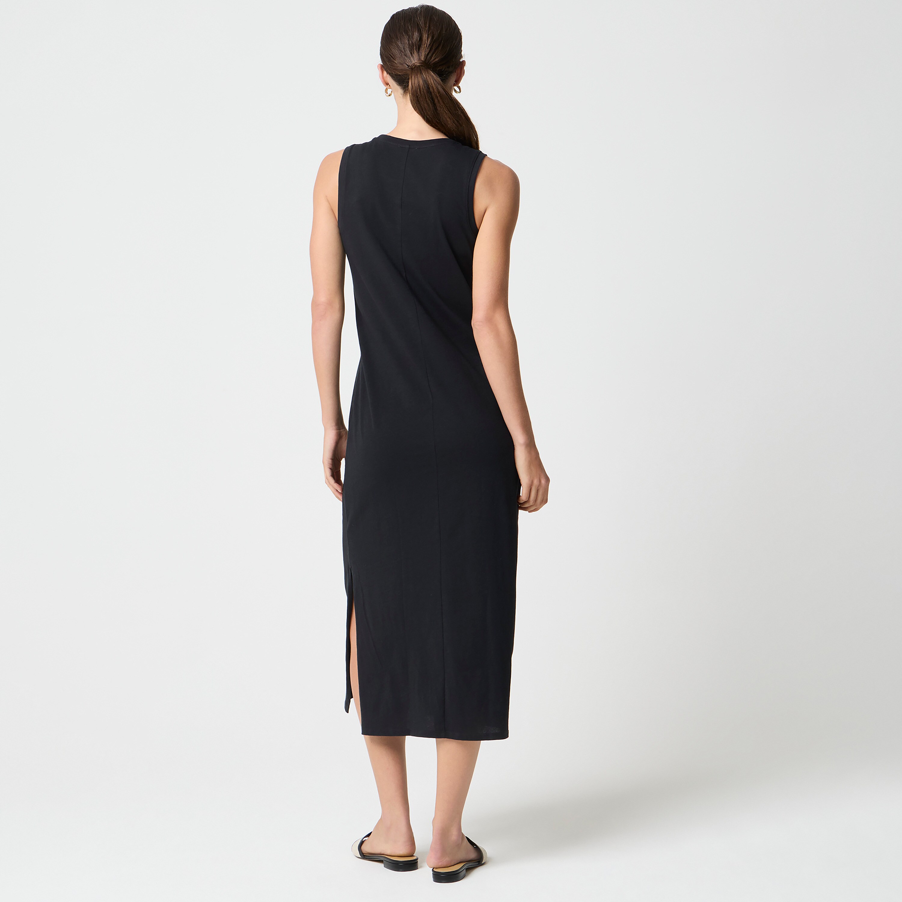 Knit midi dress