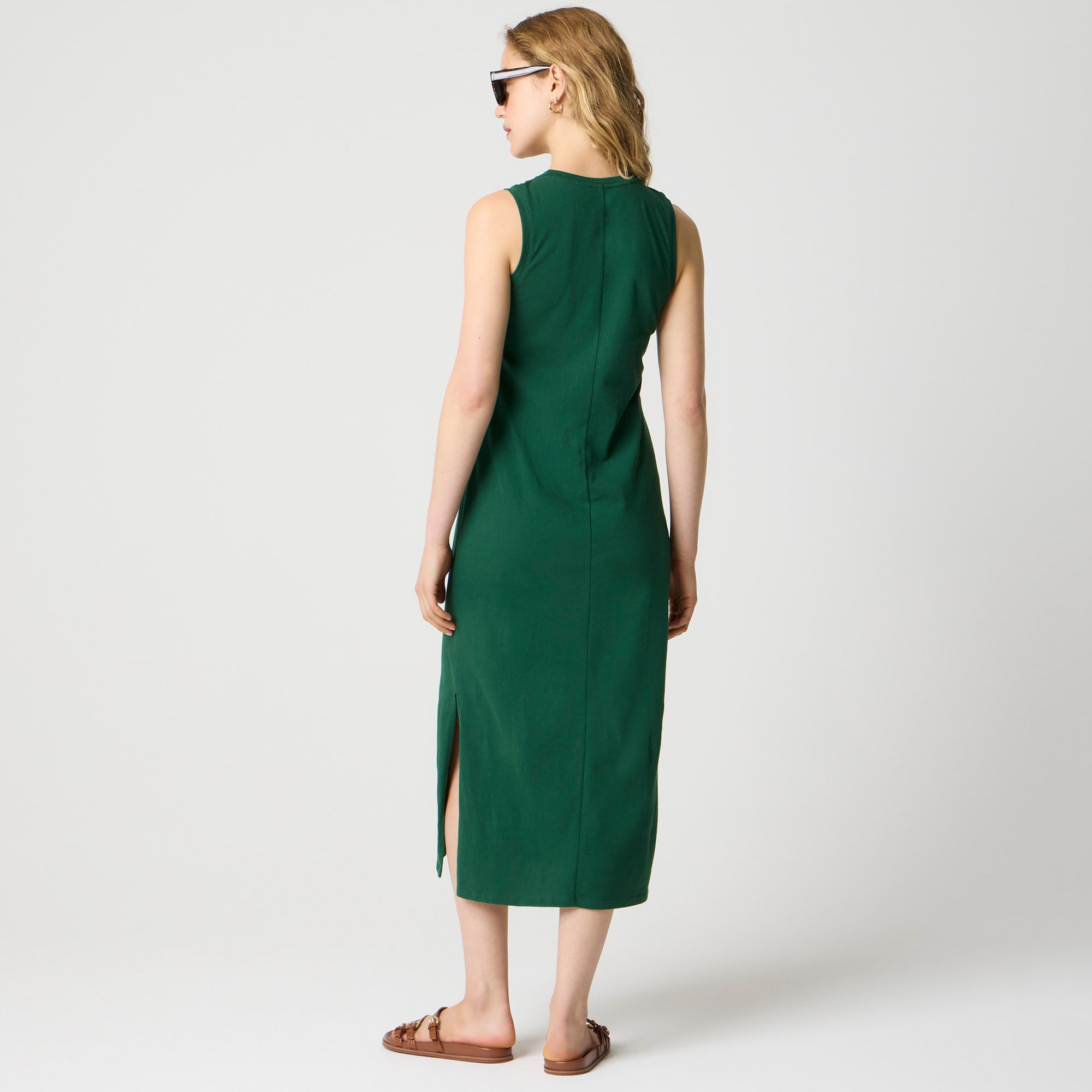 Knit midi dress
