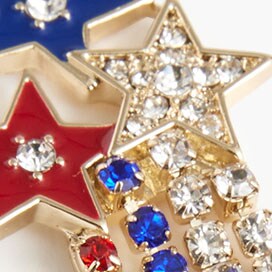 Star waterfall statement earrings MULTI factory: star waterfall statement earrings for women