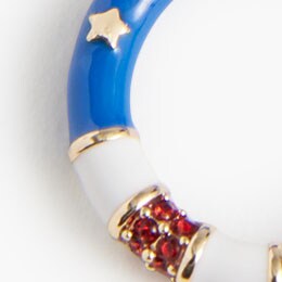 Patriotic stud earrings set MULTI factory: patriotic stud earrings set for women