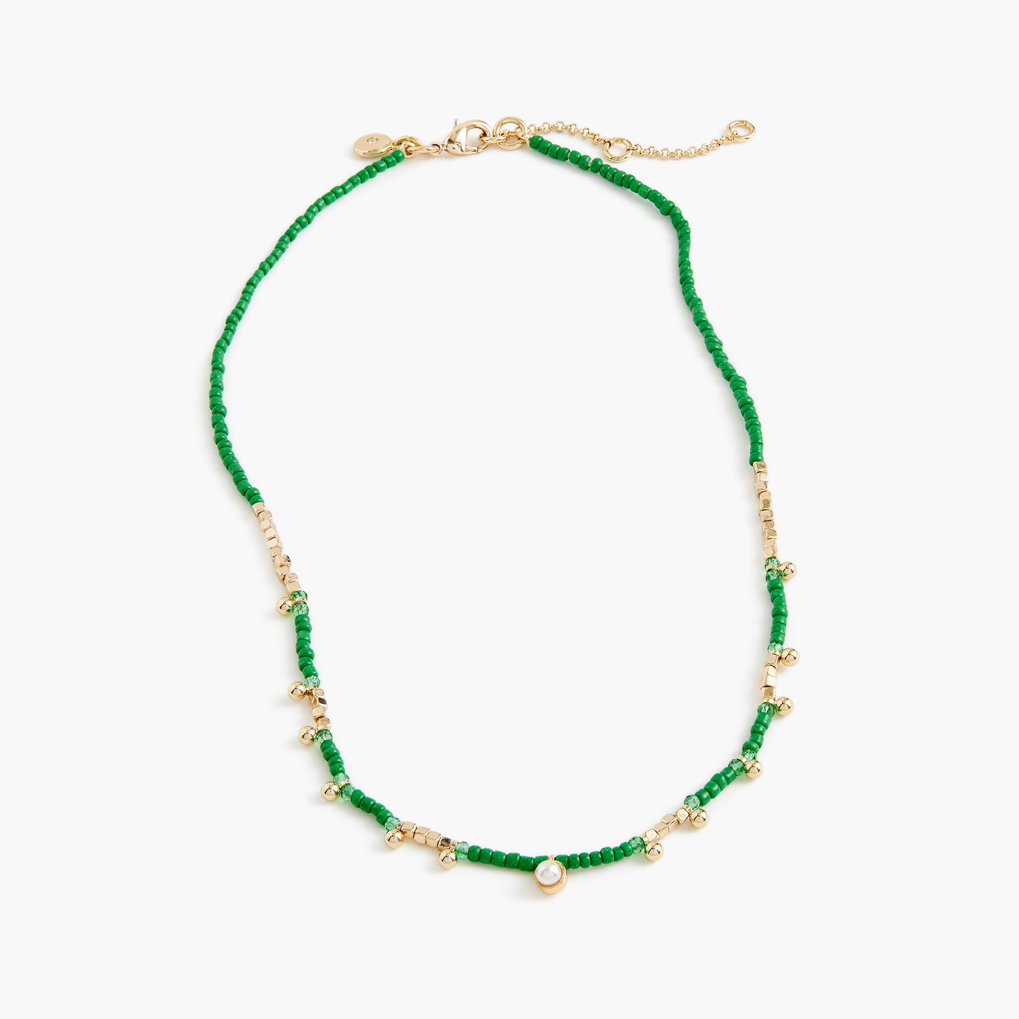 Beaded layering necklace