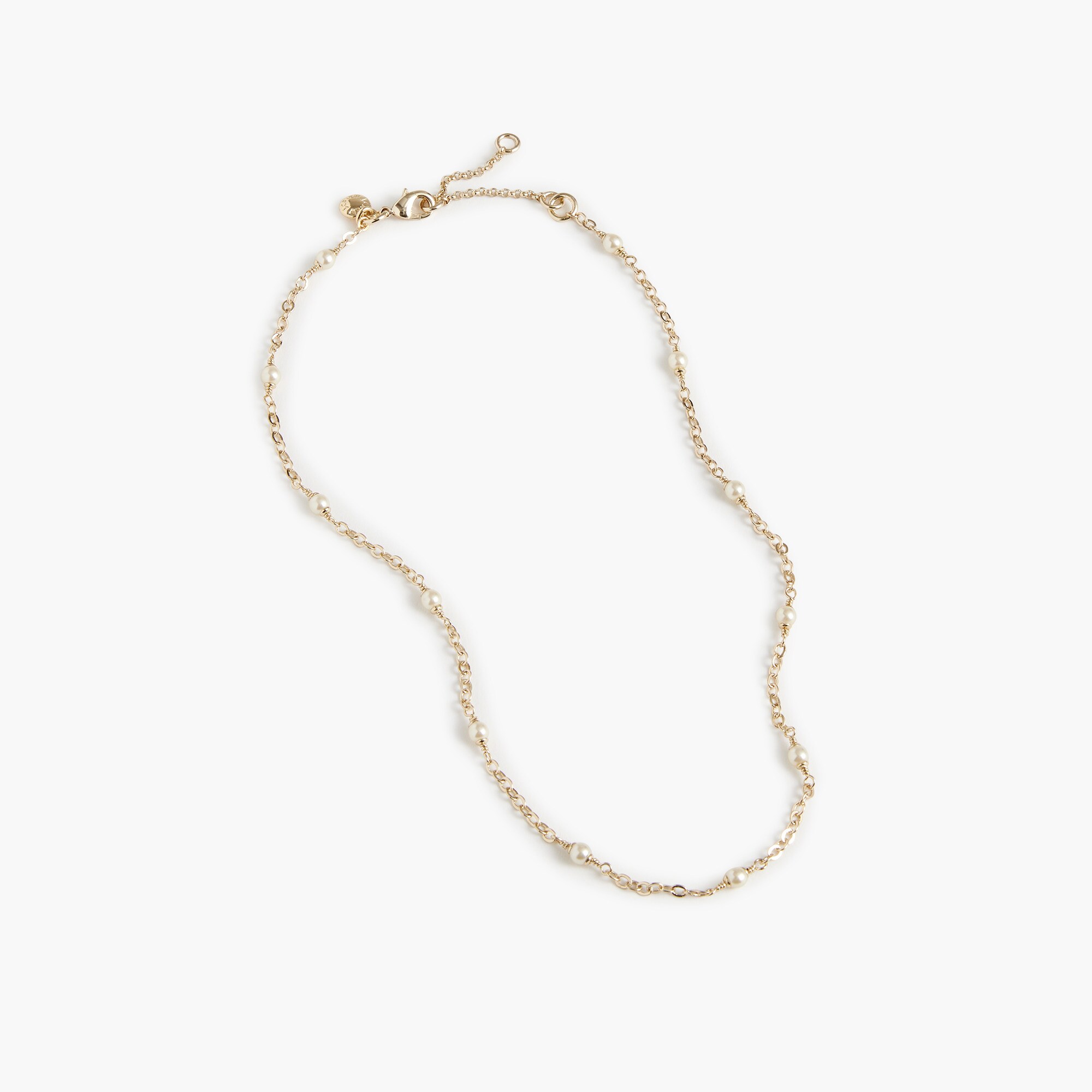 womens Pearl layering necklace