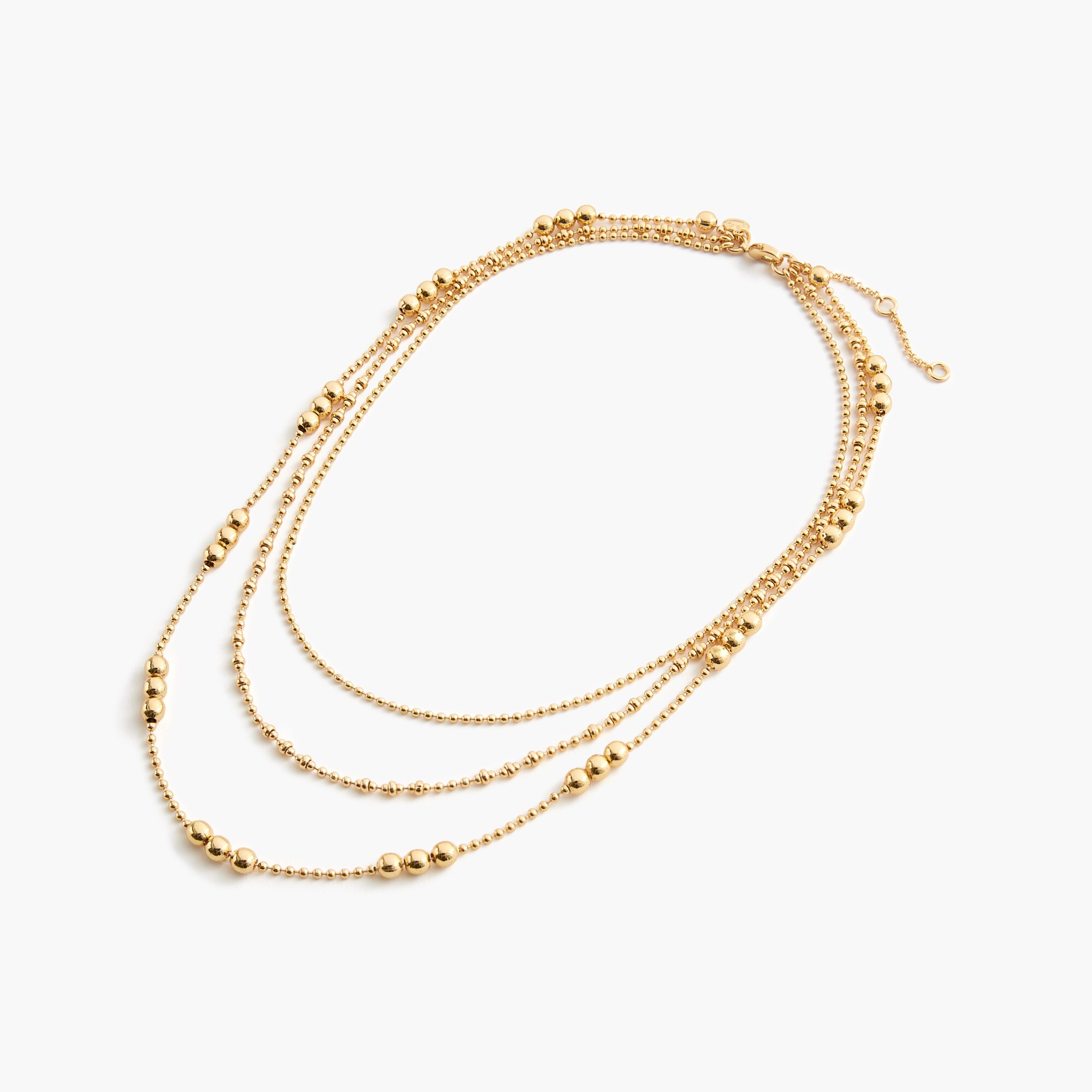 beaded layering necklace for women