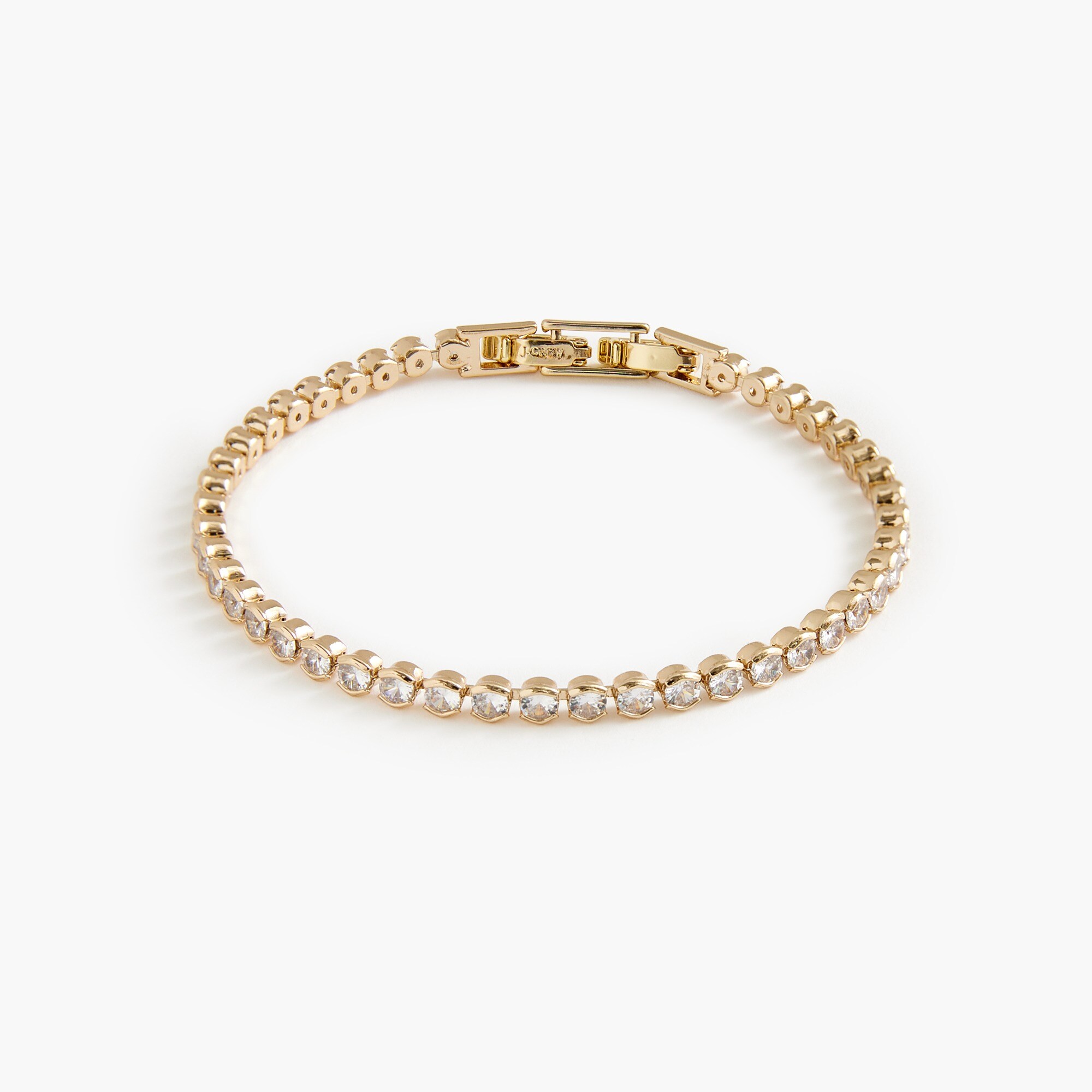 Crystal tennis bracelet
