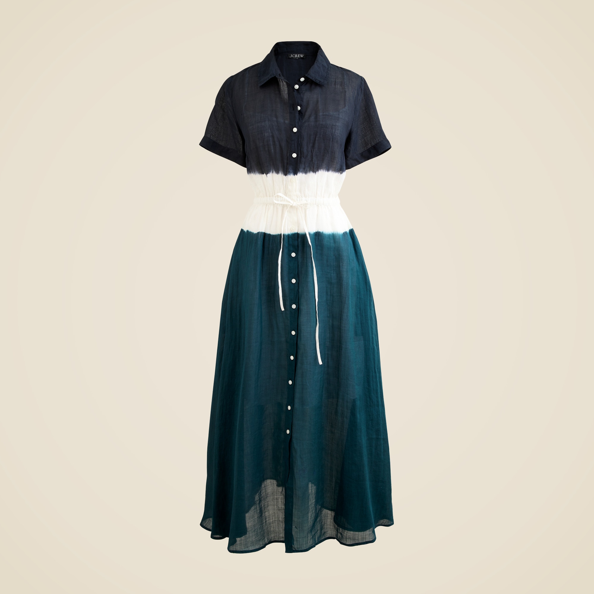 【関税&送料込】Ami Chalk Crepe Shirt Dress Denim & Co. Printed Poplin Tiered Shirt Dress with Pockets
