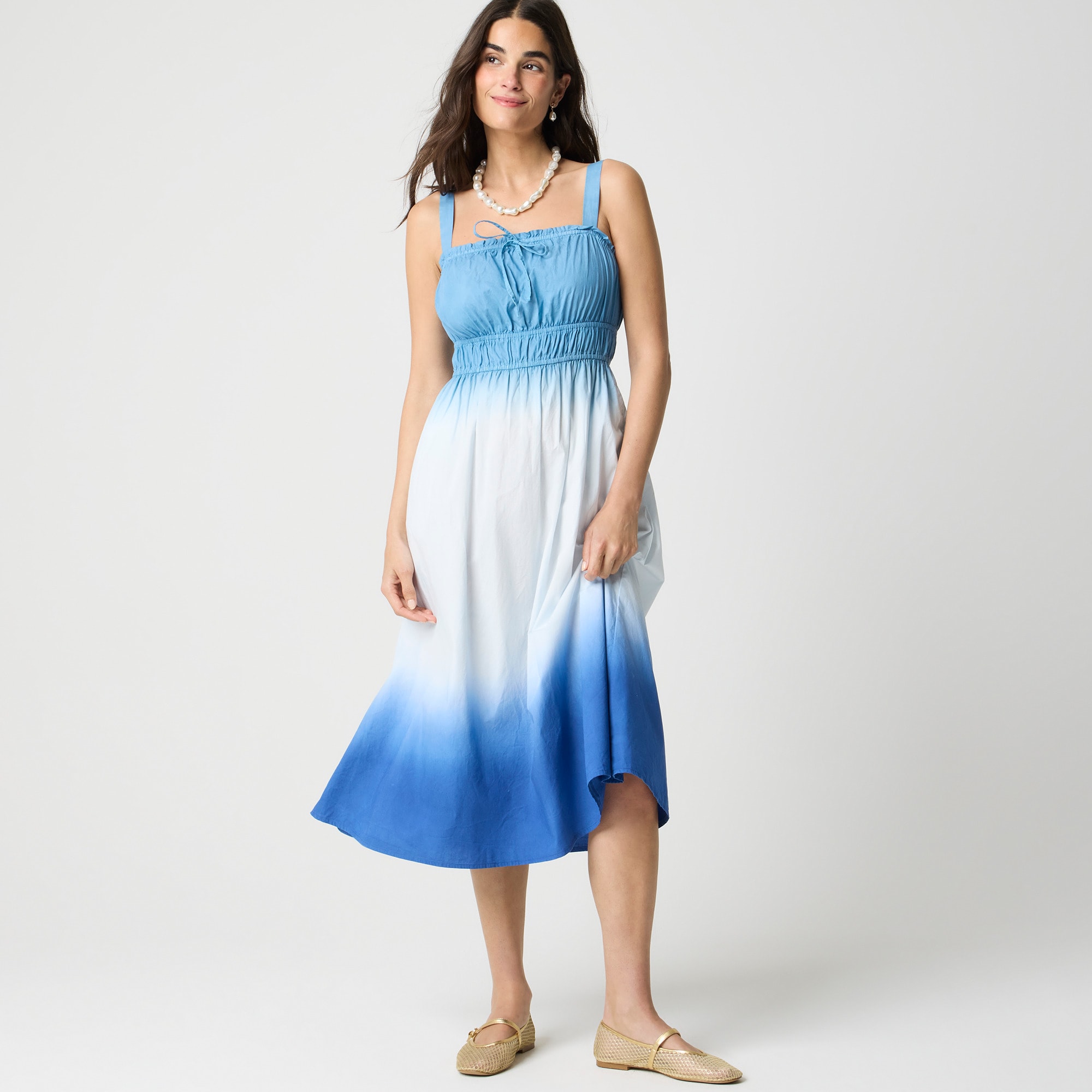 womens Ombr&eacute; midi dress