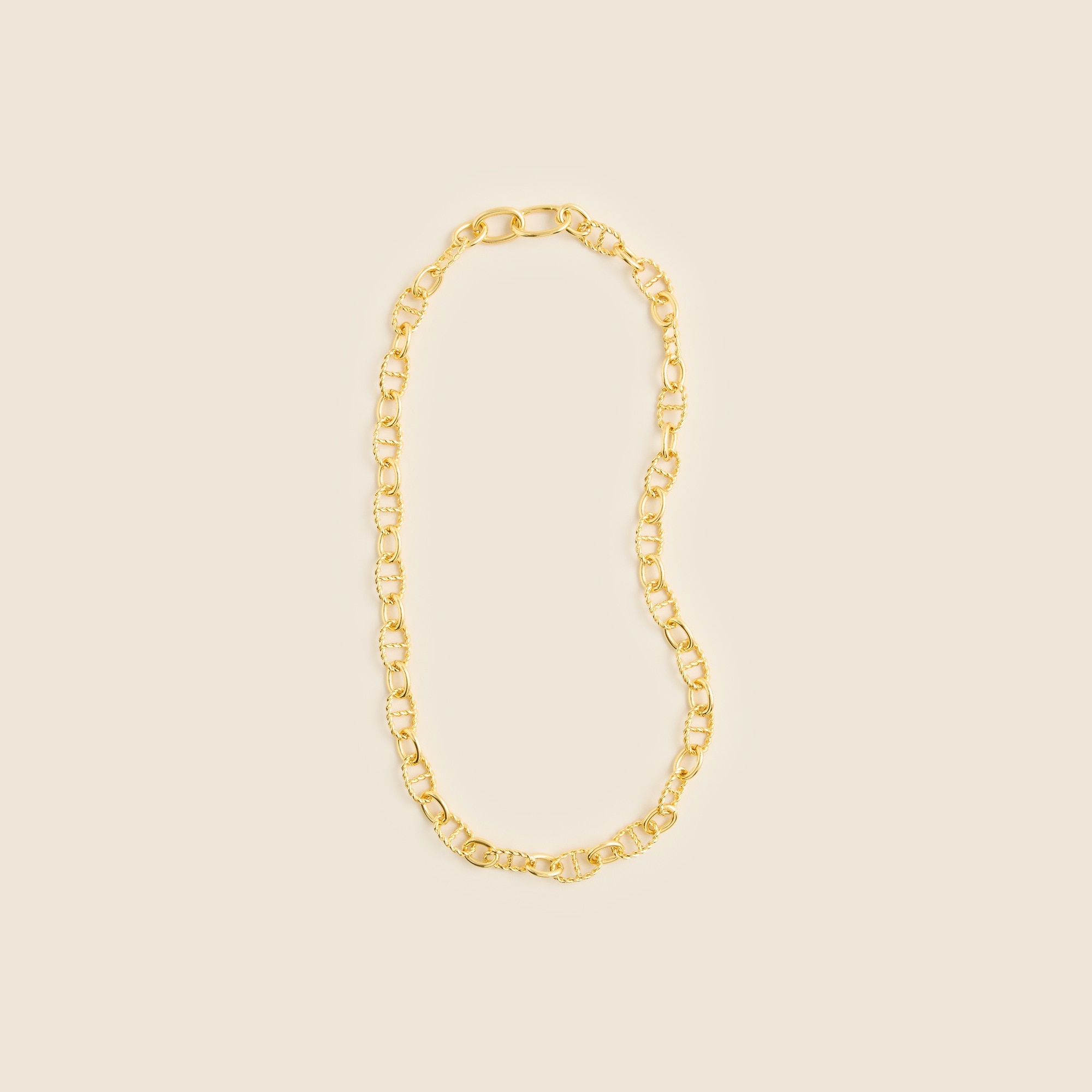womens Rope chainlink necklace
