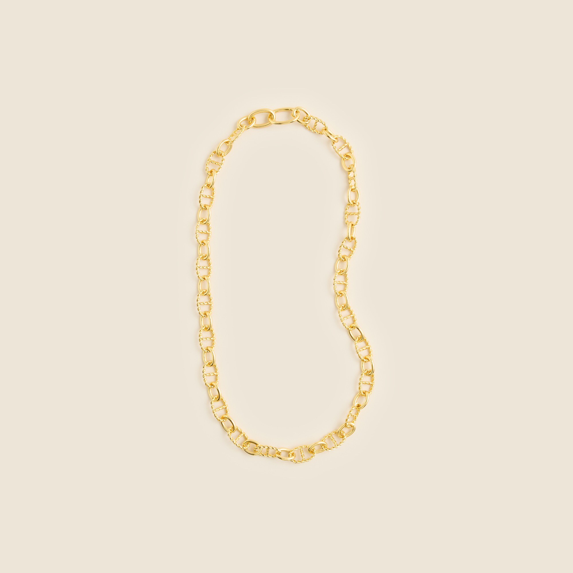 womens Rope chainlink necklace