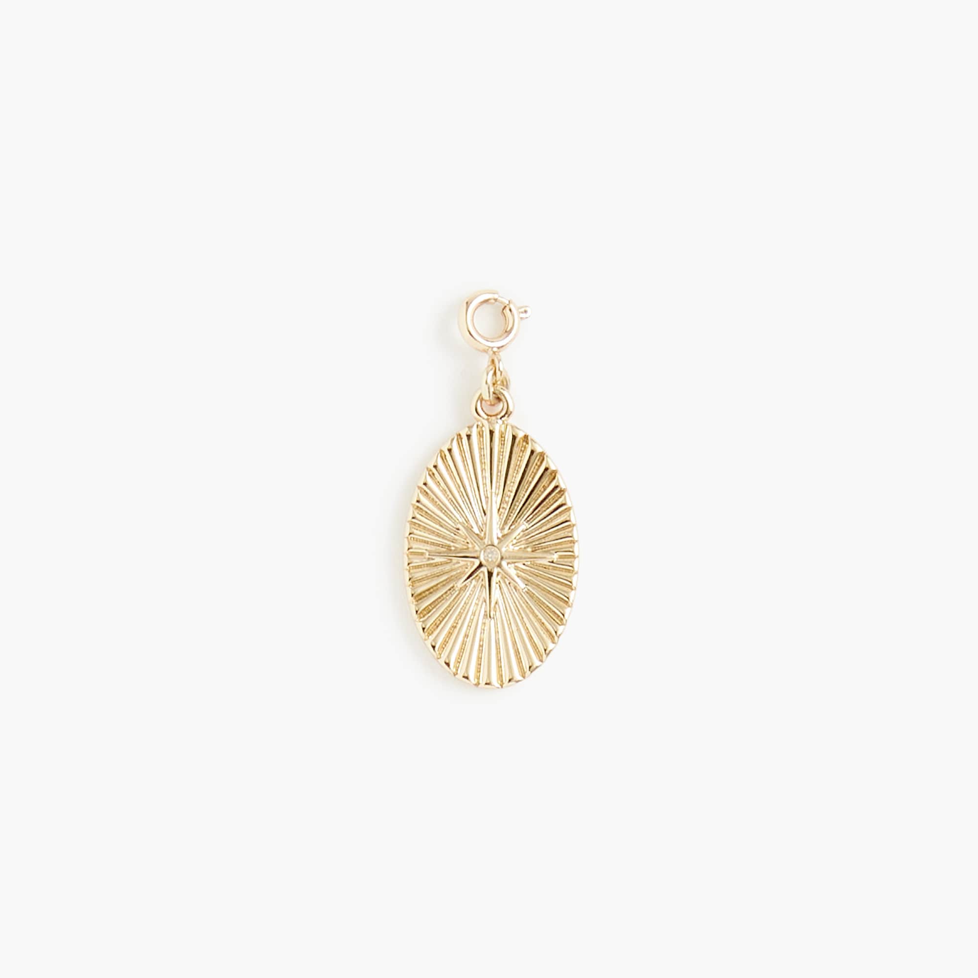 womens Large oval charm
