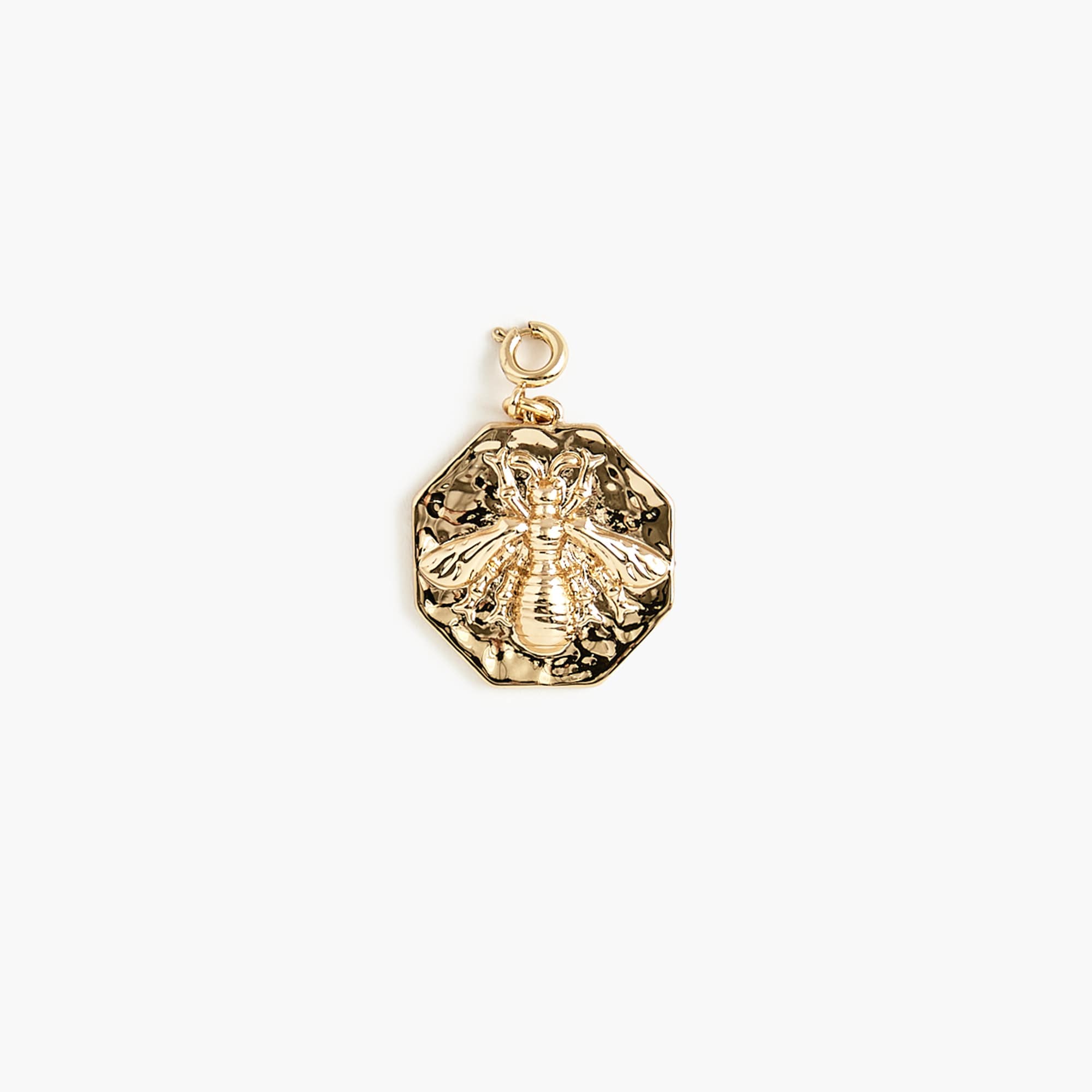 womens Large bumblebee charm