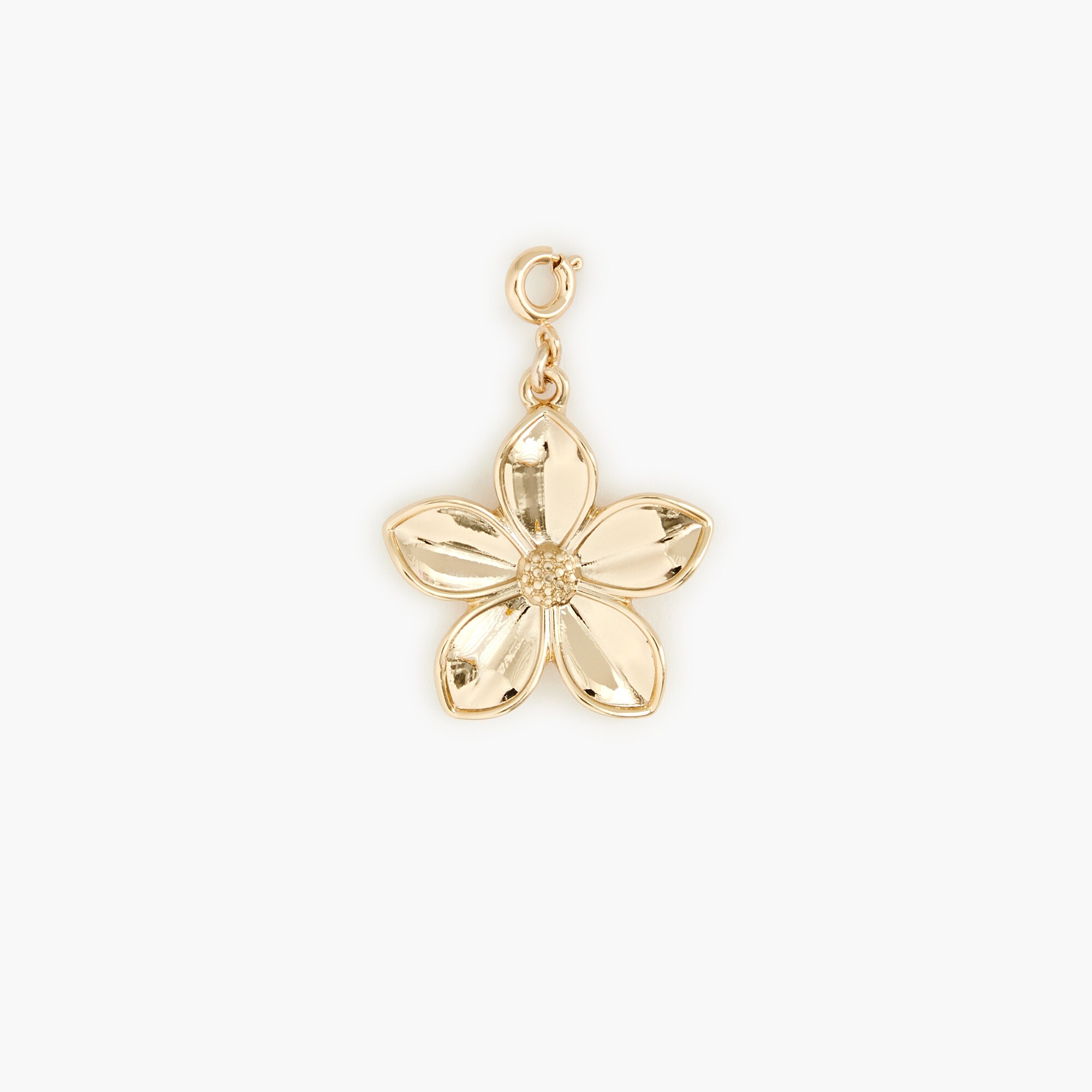 factory: large flower charm for women
