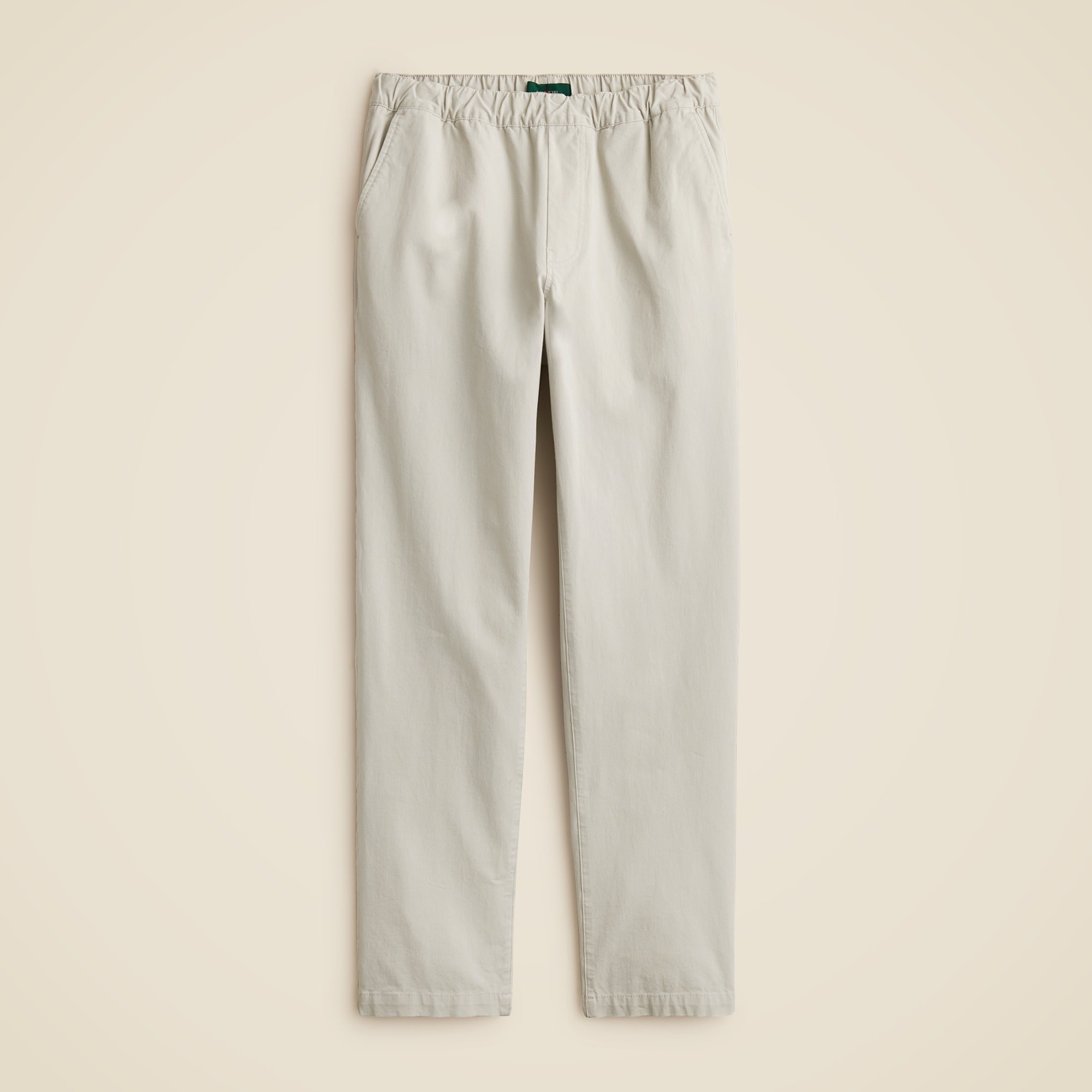 mens Drawstring pant in stretch cotton blend
