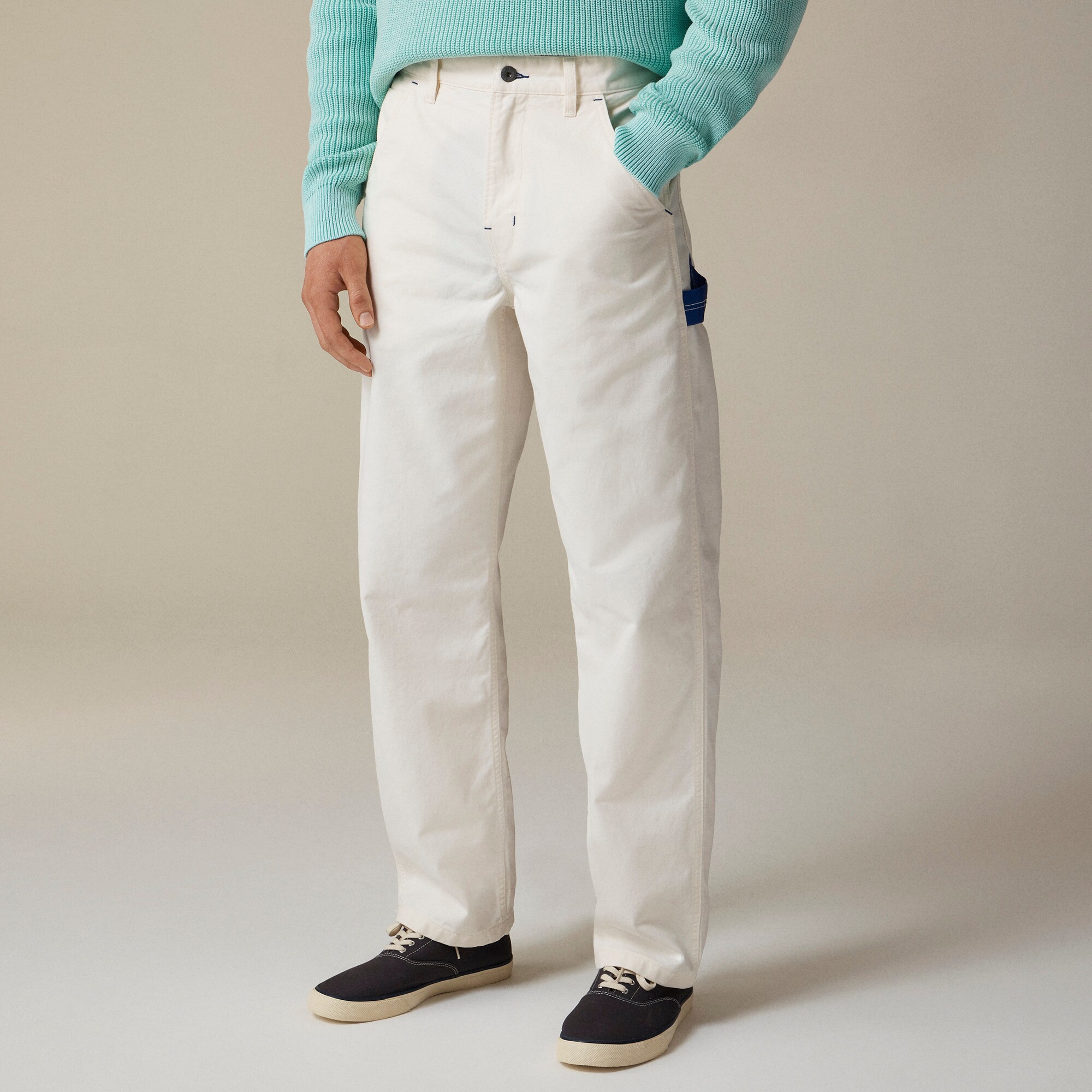 Atlantic Coastal Supplies X J.Crew Dockyard Pant In Cotton For Men